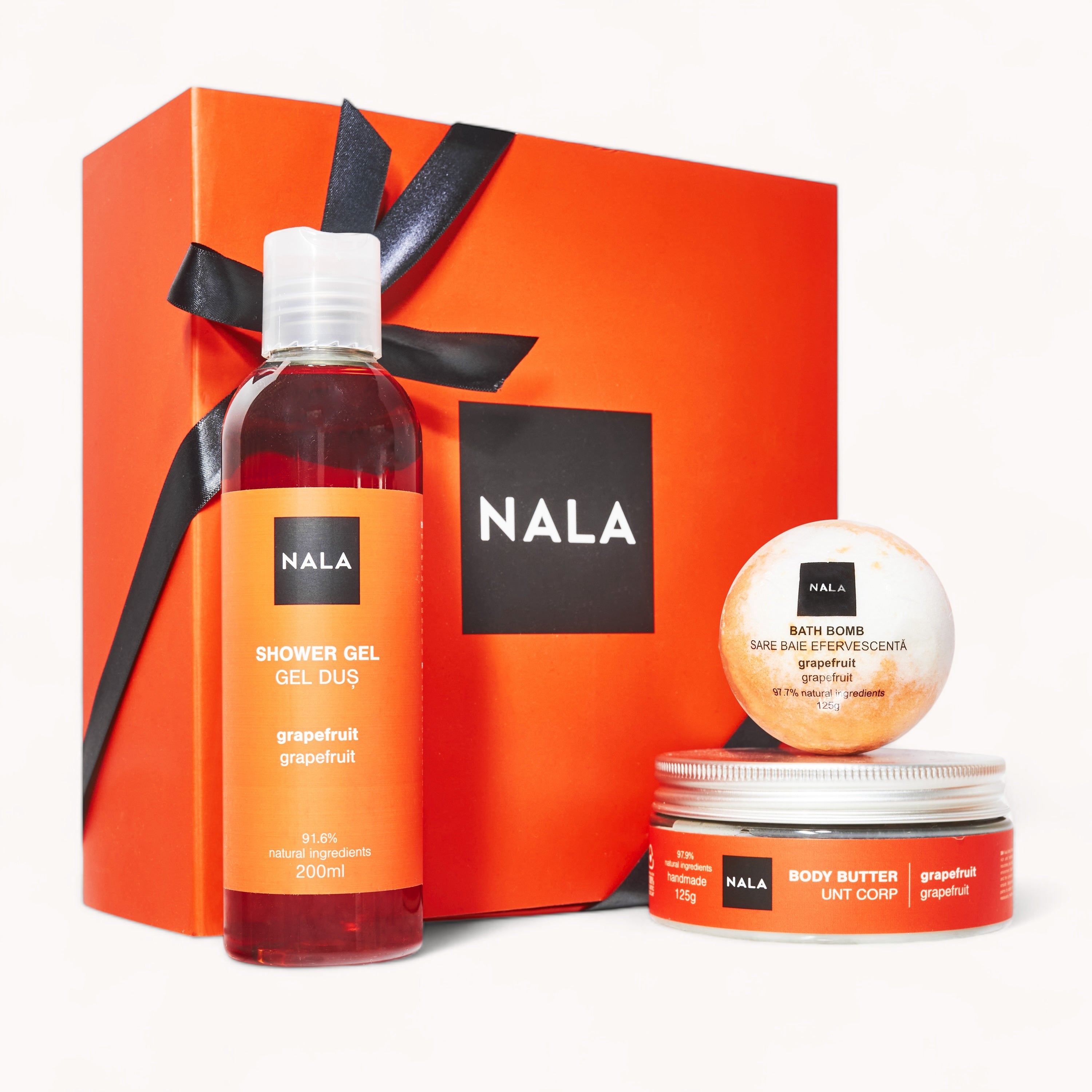 Set CADOU Baie & Hidratare - Grapefruit (unt)