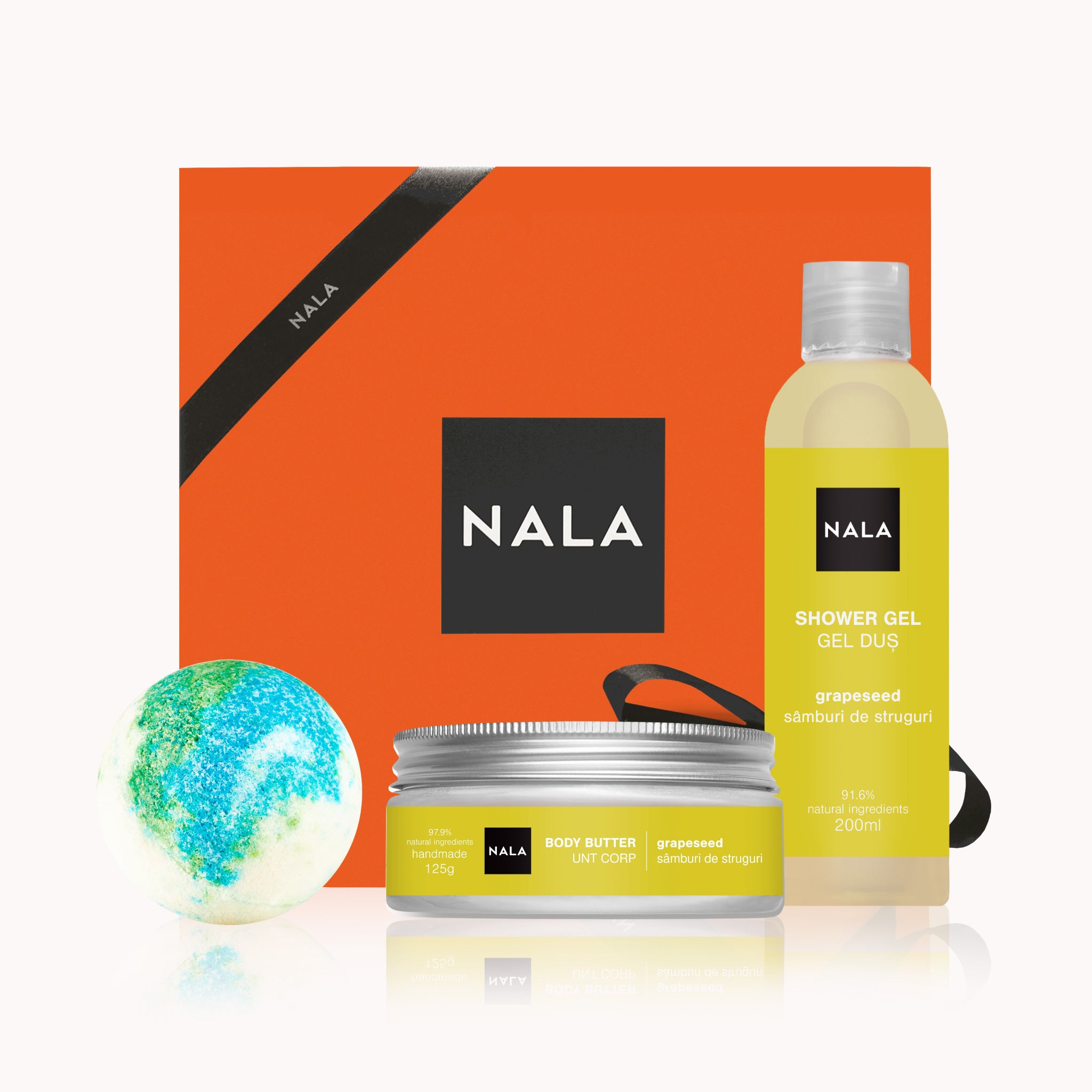 Set CADOU Baie & Hidratare - Sâmburi de Struguri (unt)