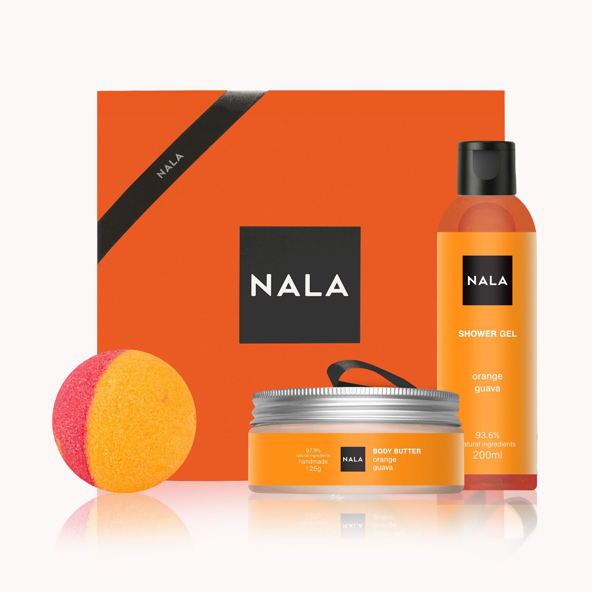 Set CADOU Baie & Hidratare - Portocală & Guava (unt)