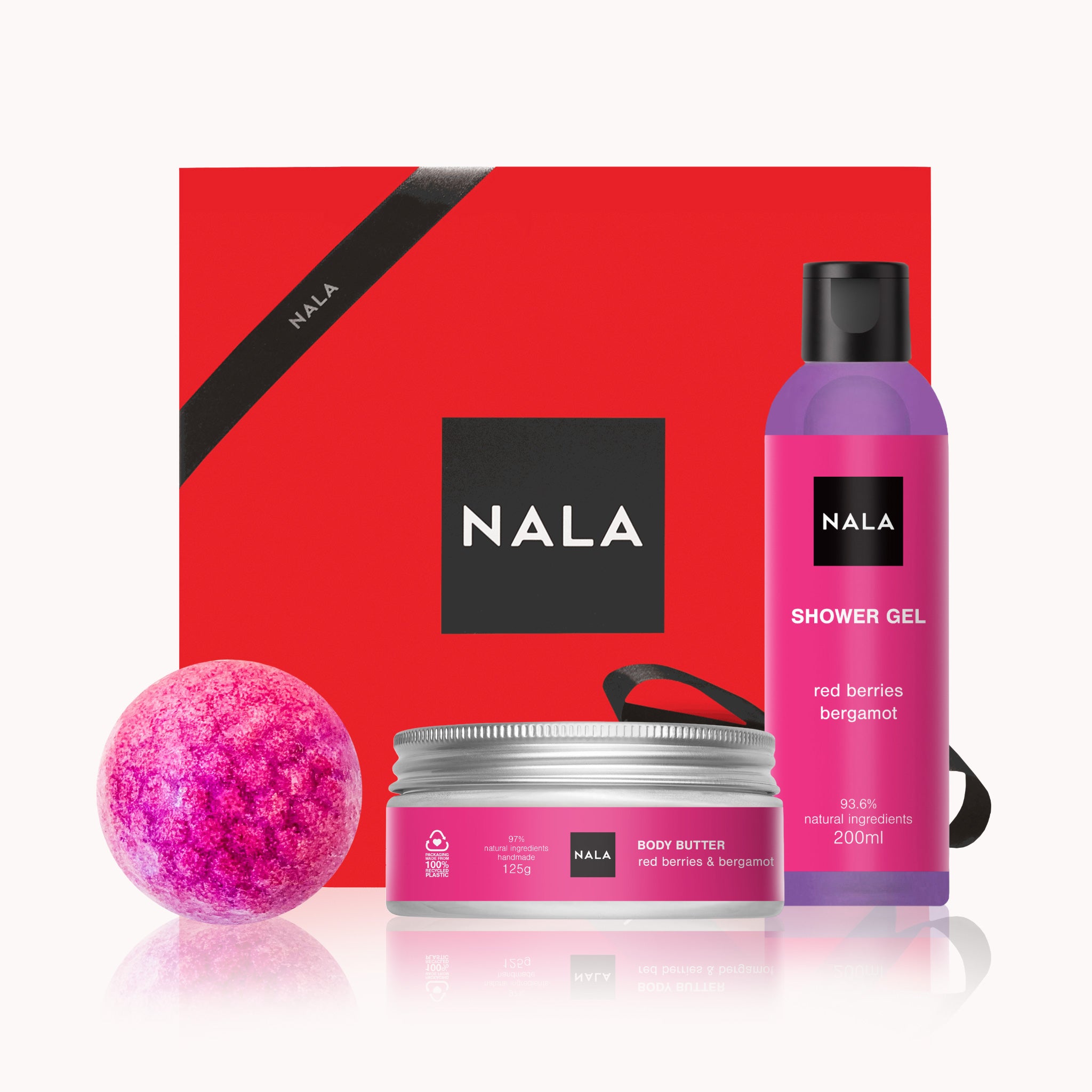 Set CADOU Baie & Hidratare - Fructe de Pădure & Bergamotă (unt)