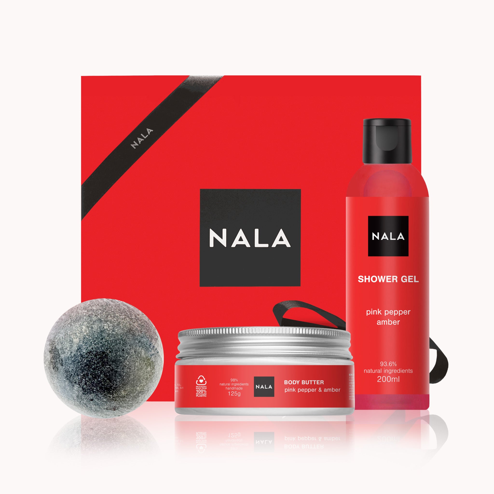 Set CADOU Baie & Hidratare - Piper Roșu & Ambră (unt)