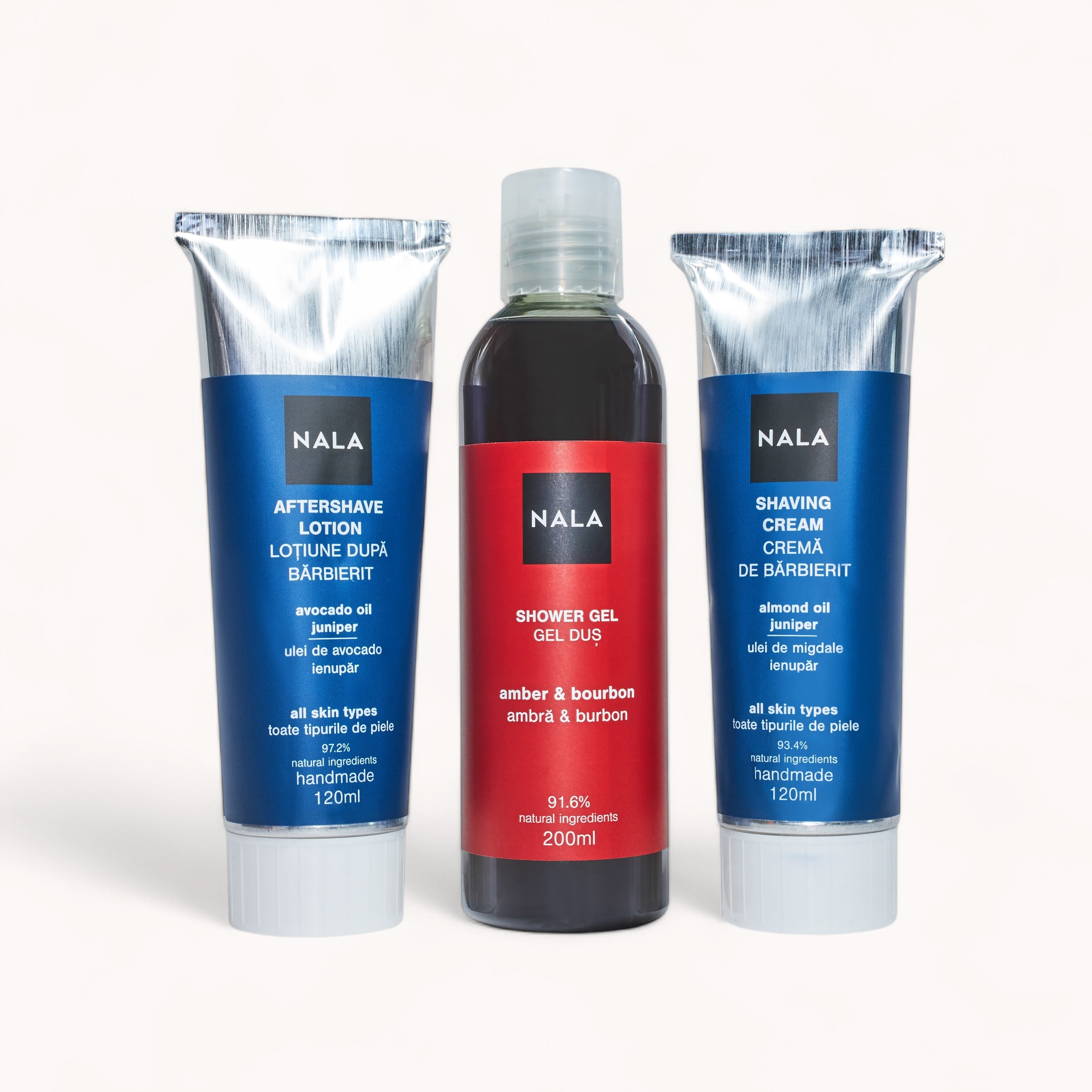 Set CADOU Îngrijire Bărbați - Ambră & Bourbon