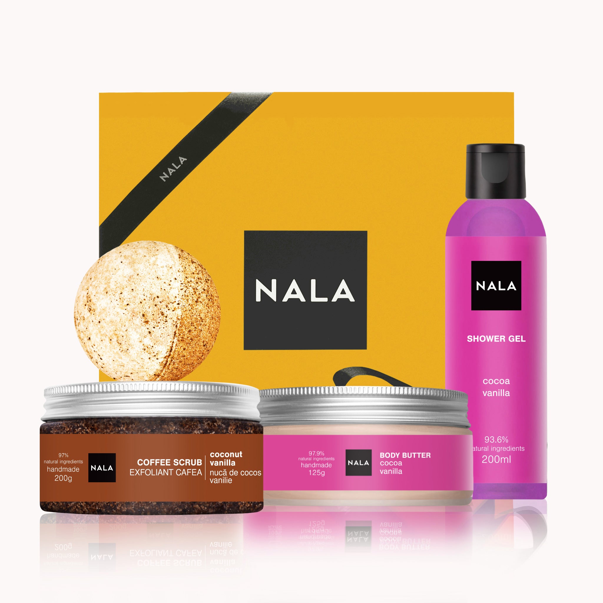 Set CADOU SPA la tine Acasă - Cacao & Vanilie (Unt)