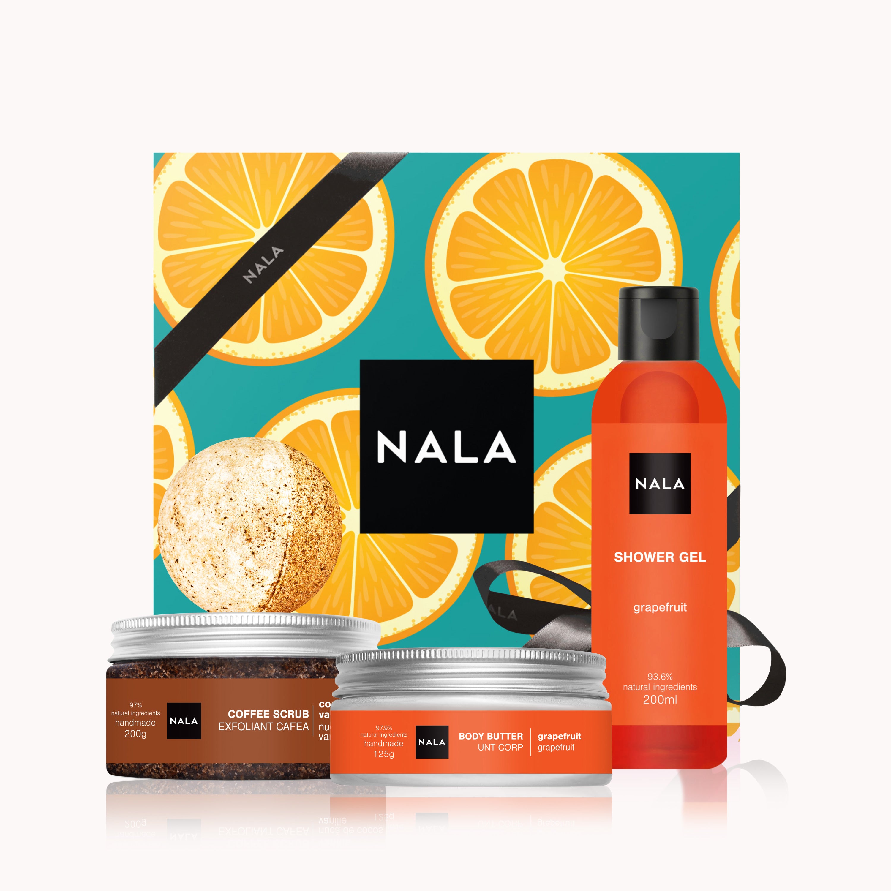 Set CADOU SPA la tine Acasă - Grapefruit (Unt)