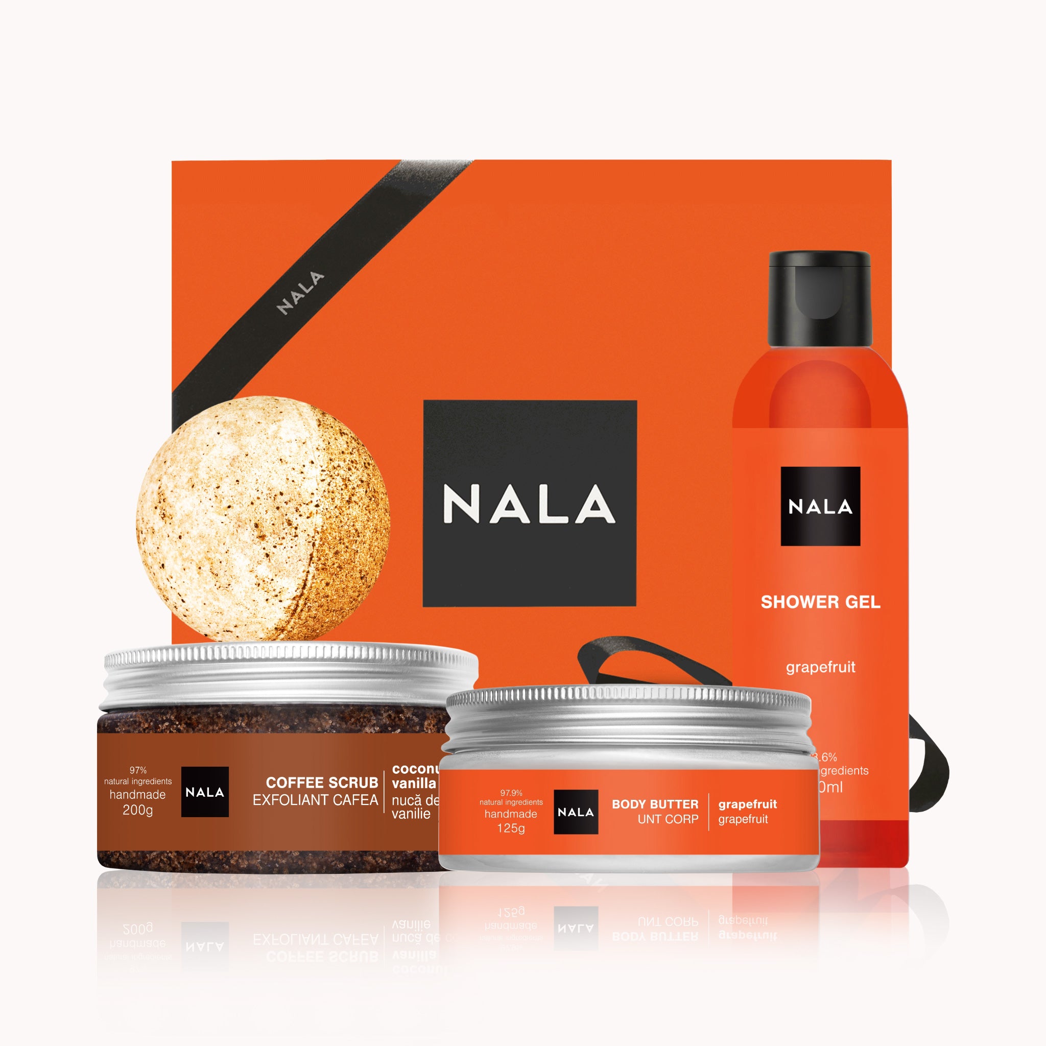 Set CADOU SPA la tine Acasă - Grapefruit (Unt)