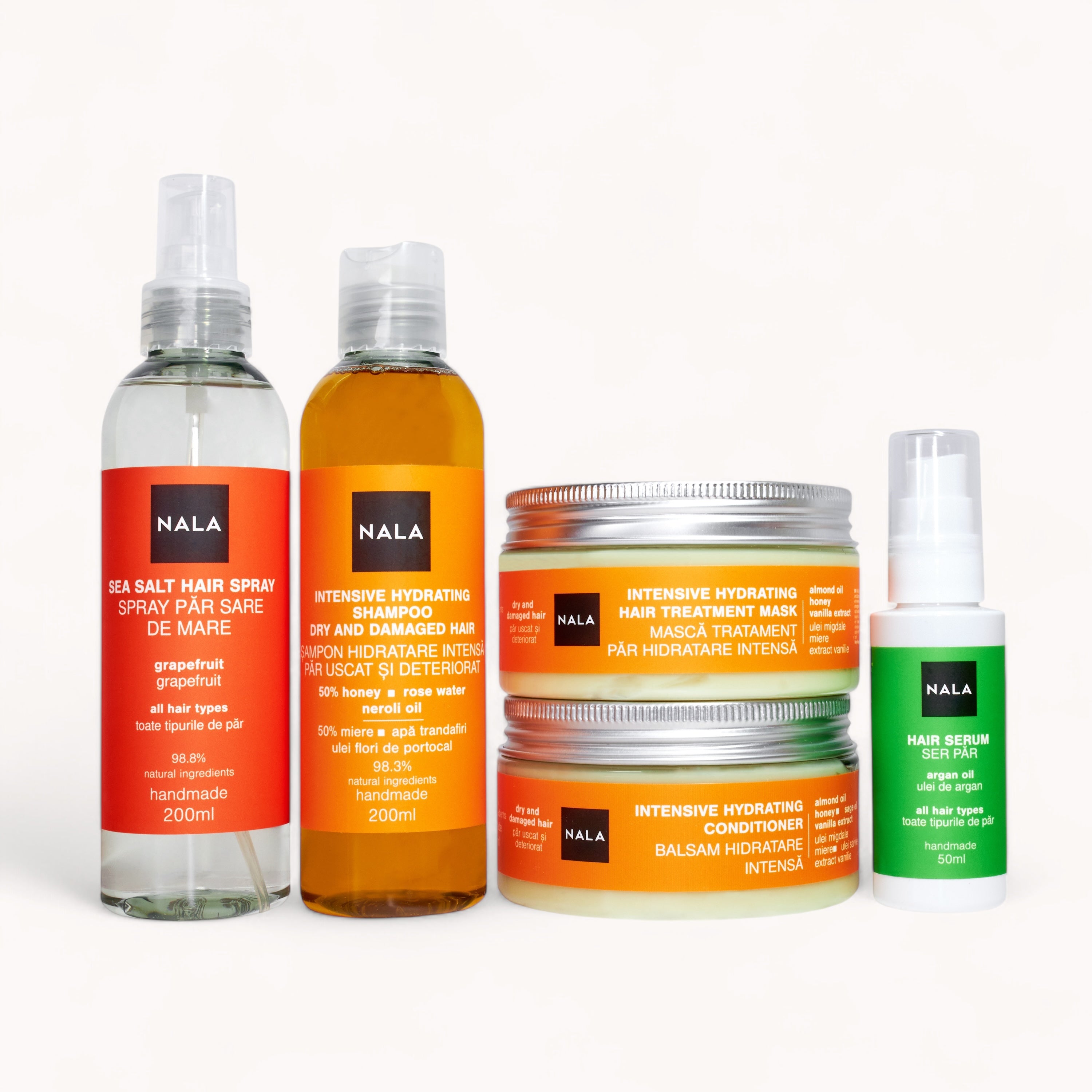 Set Tratament & Styling Păr Deteriorat - Hidratare Intensă