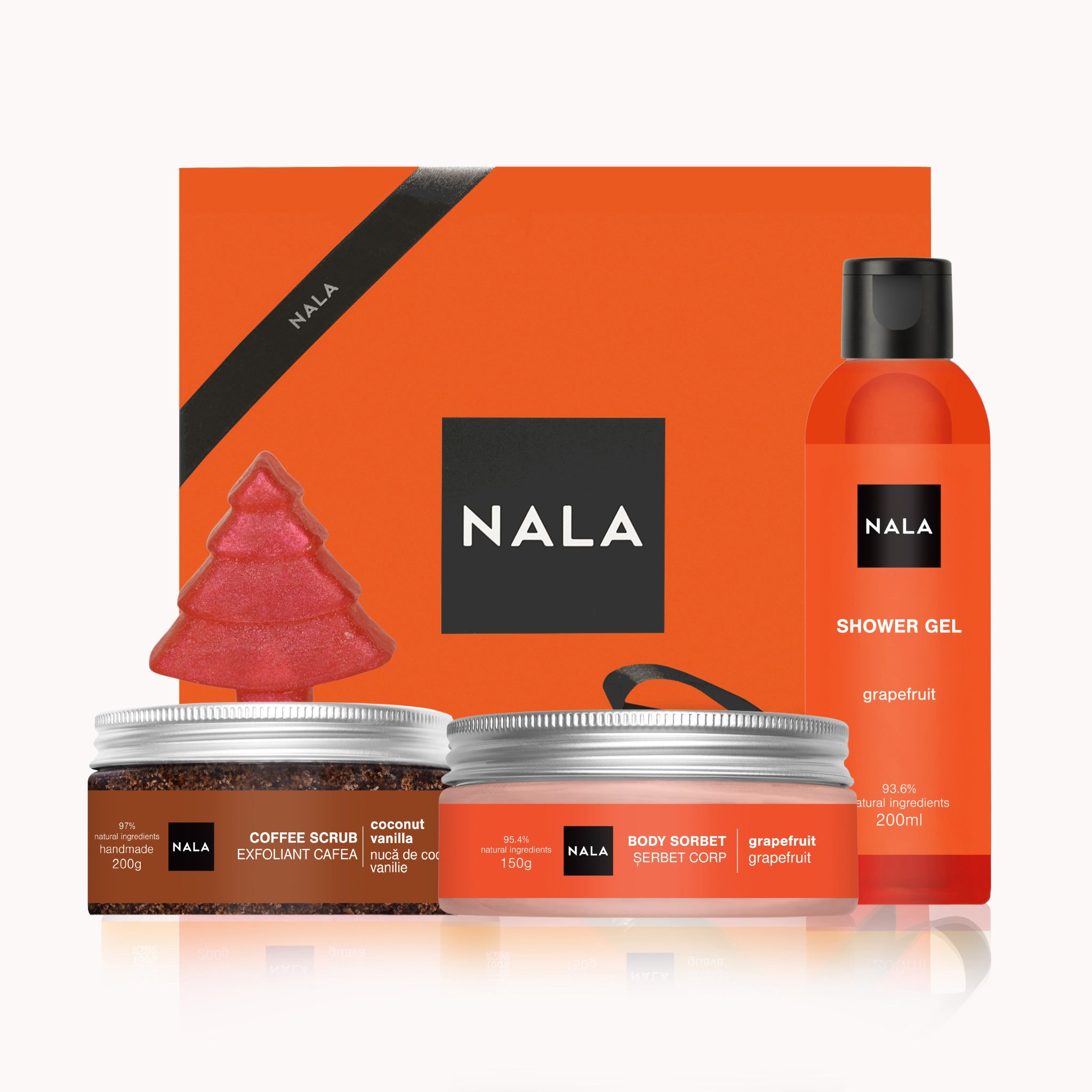 Set CADOU Relaxare & Catifelare - Grapefruit