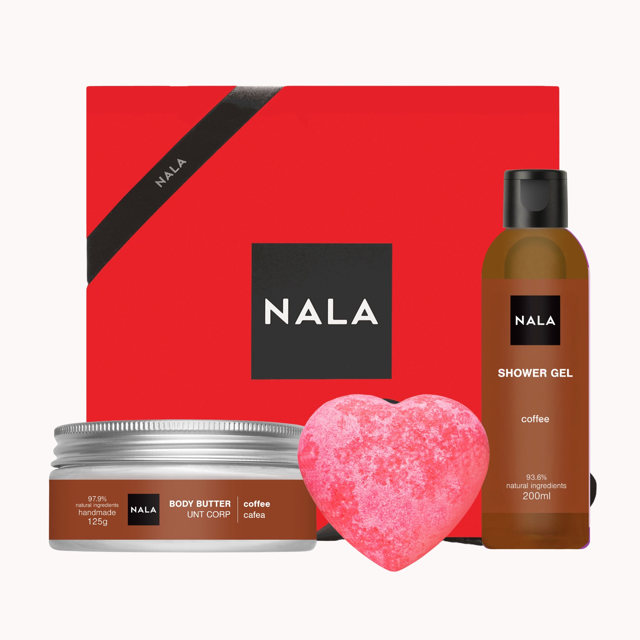 Set CADOU Răsfăț Romantic - Cafea (Unt)