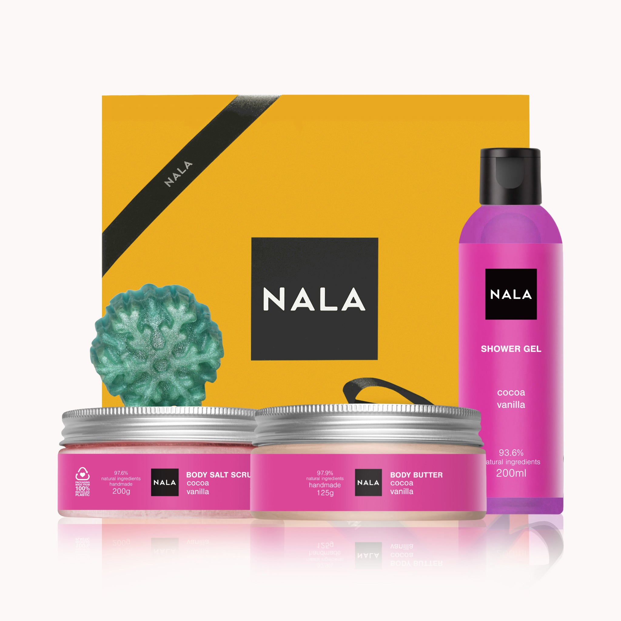 Set CADOU Hidratare și Exfoliere Intensă - Cacao & Vanilie