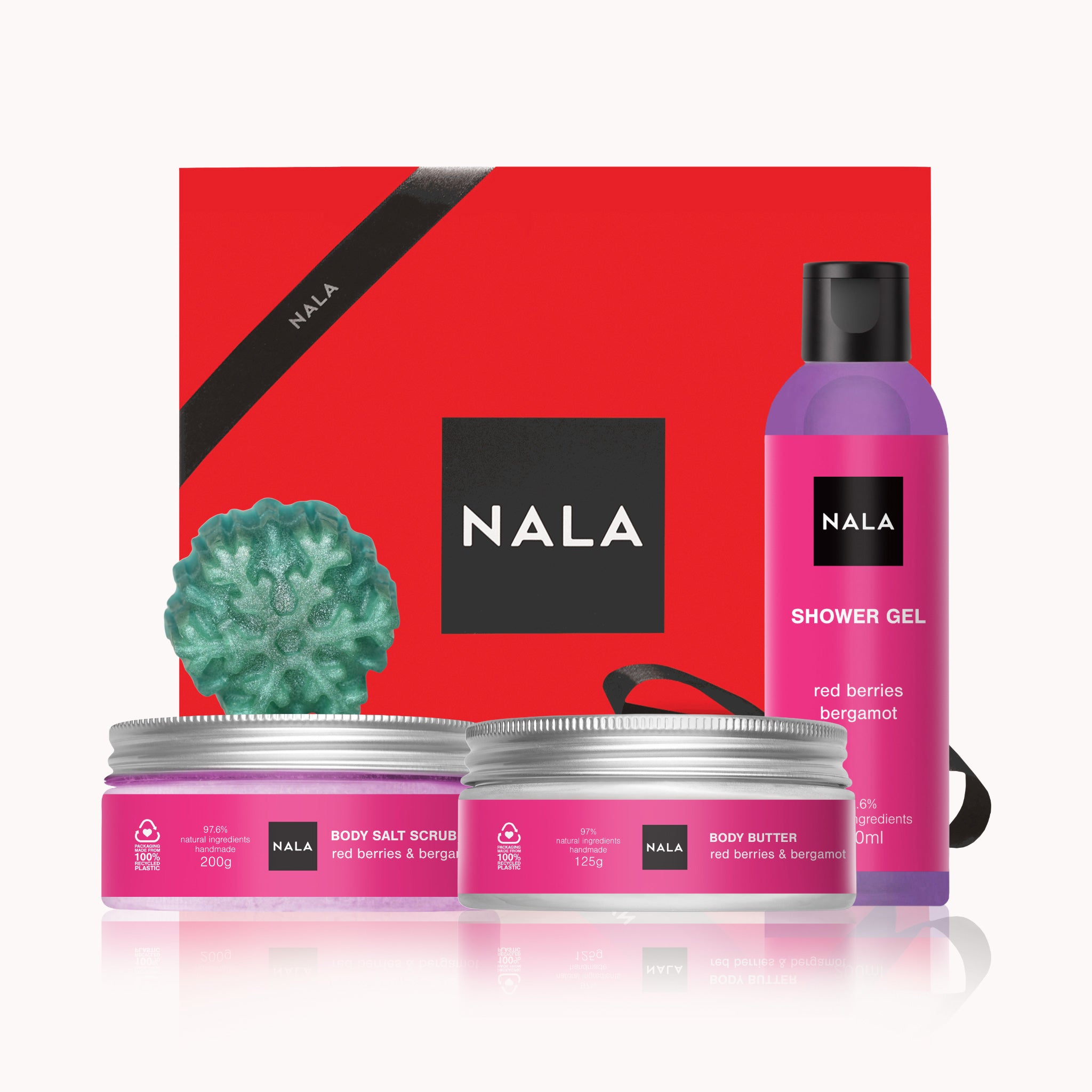 Set CADOU Hidratare și Exfoliere Intensă - Fructe de Pădure & Bergamotă