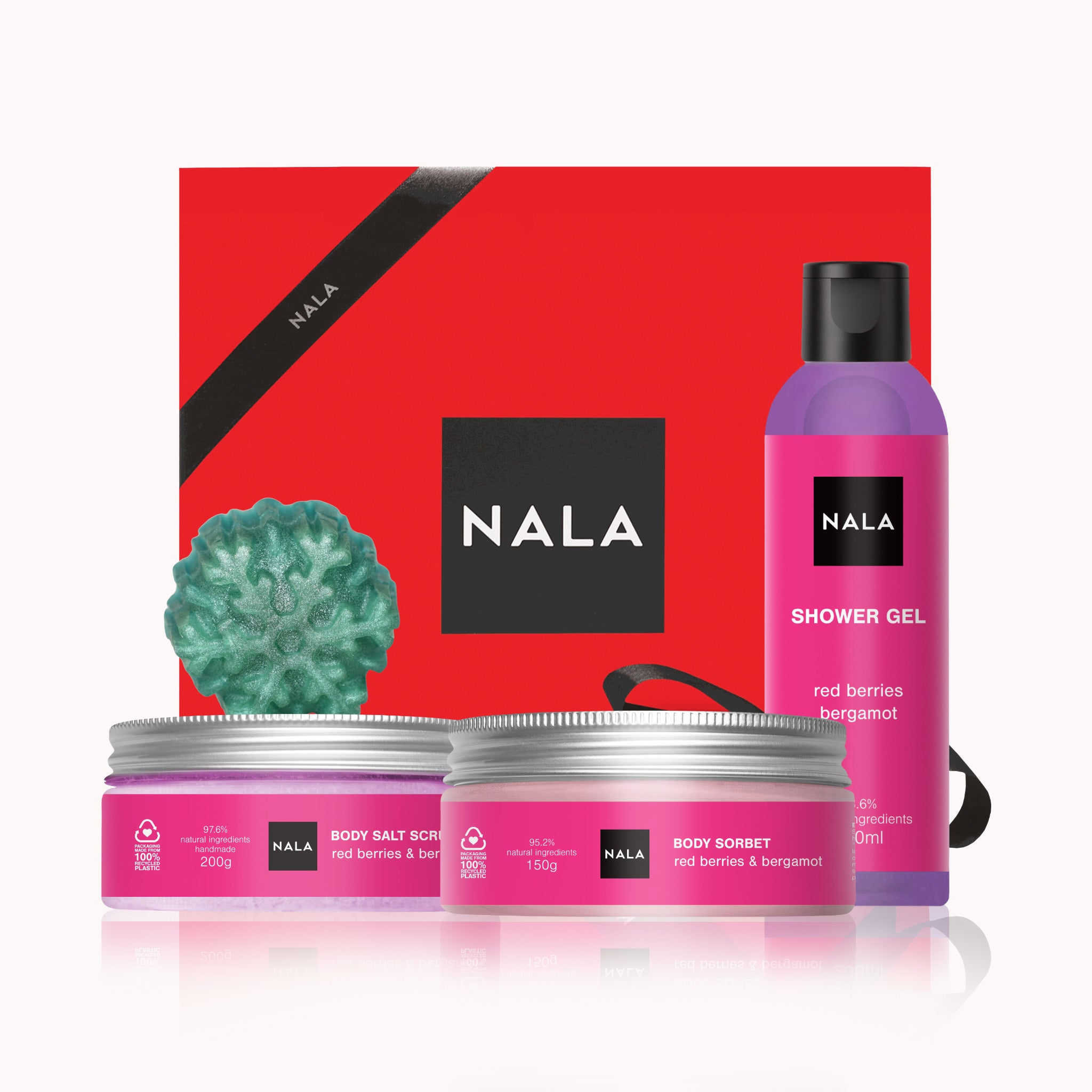 Set CADOU Relaxare & Catifelare - Fructe de Pădure & Bergamotă