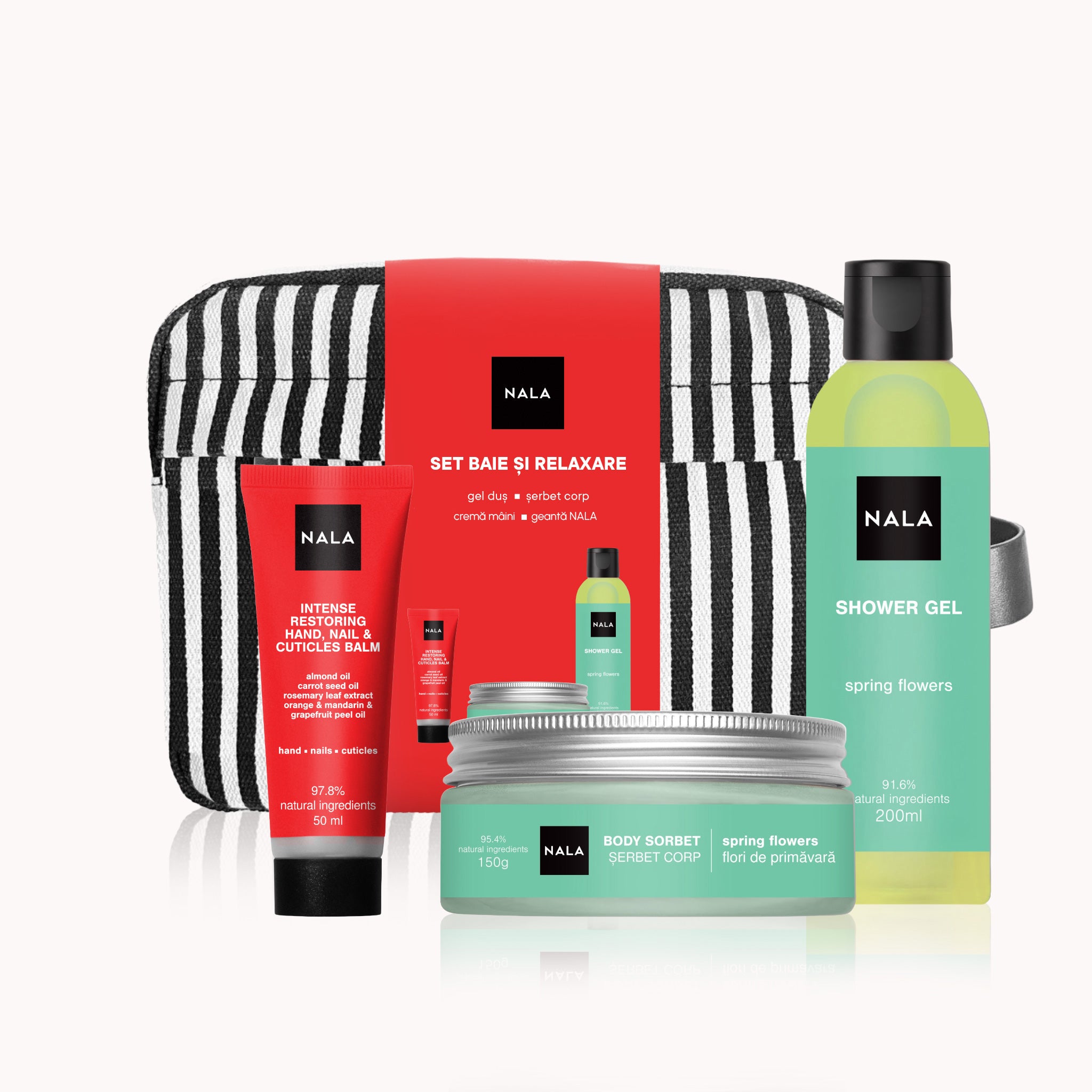 Set Baie și Relaxare - Flori de Primăvară