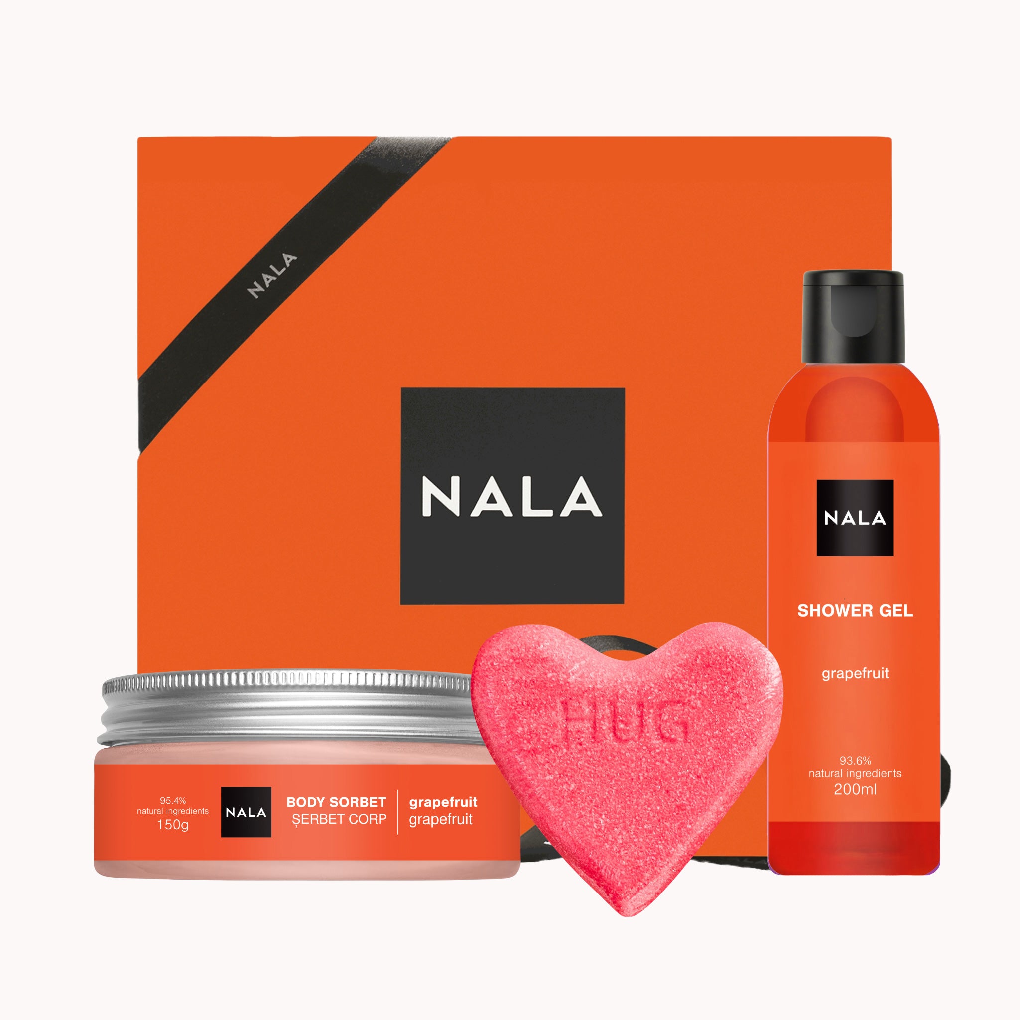 Set CADOU Baie & Hidratare - Grapefruit - HUG