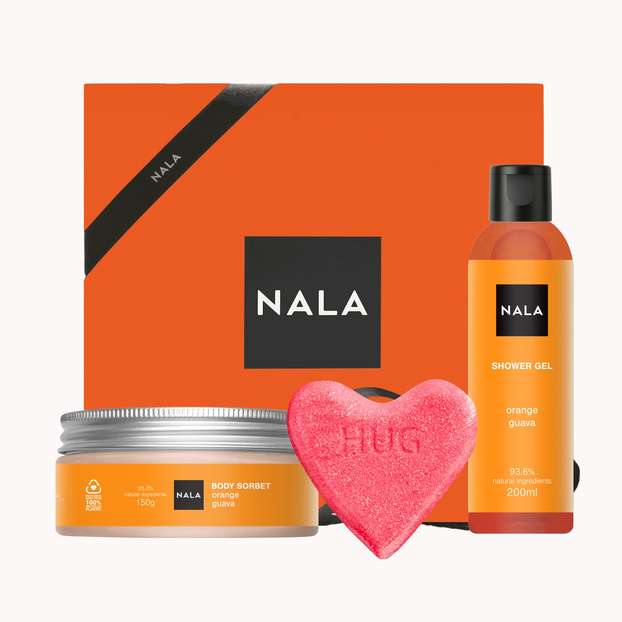 Set CADOU Baie & Hidratare - Portocală & Guava - HUG