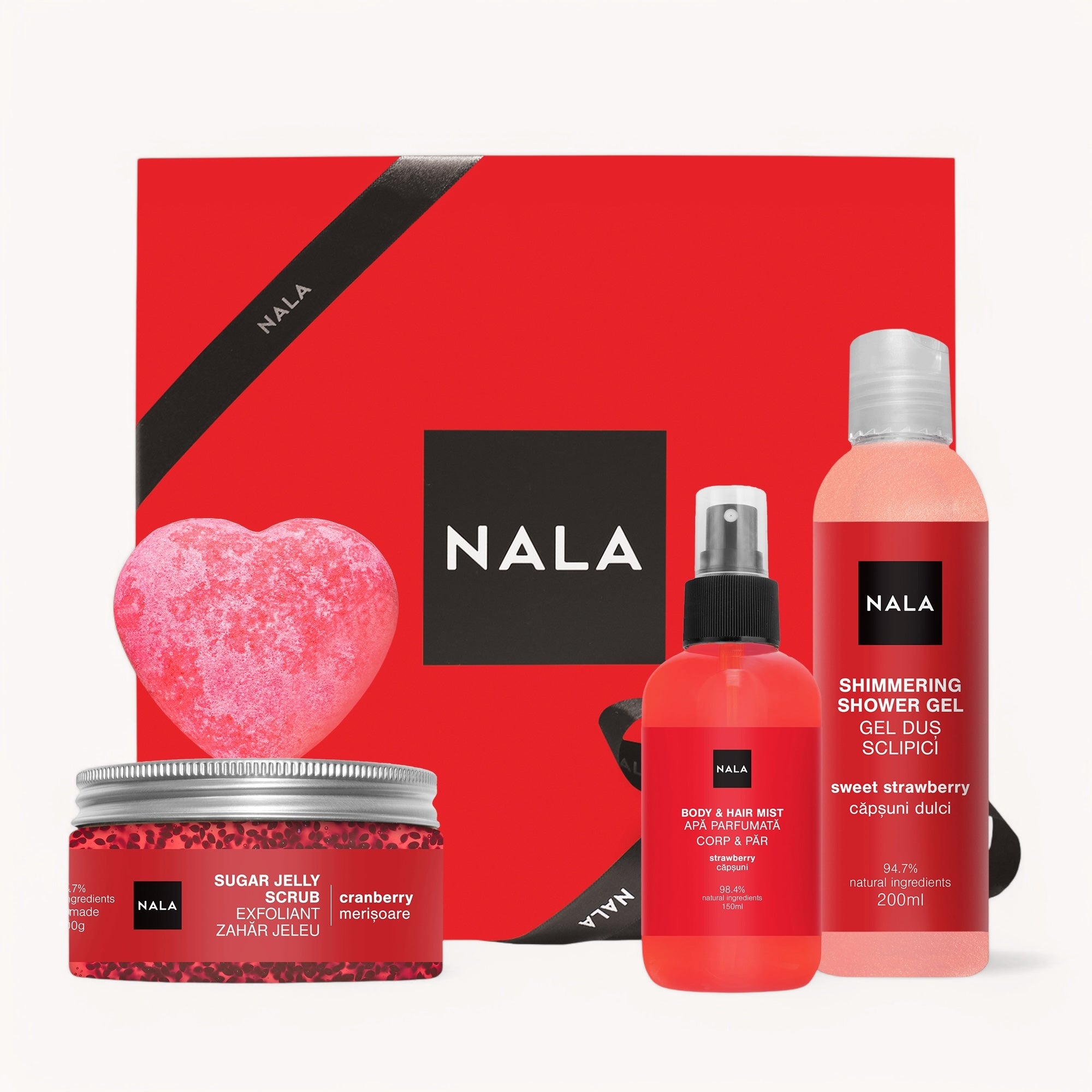 Set CADOU NALA Iubire - Merișoare