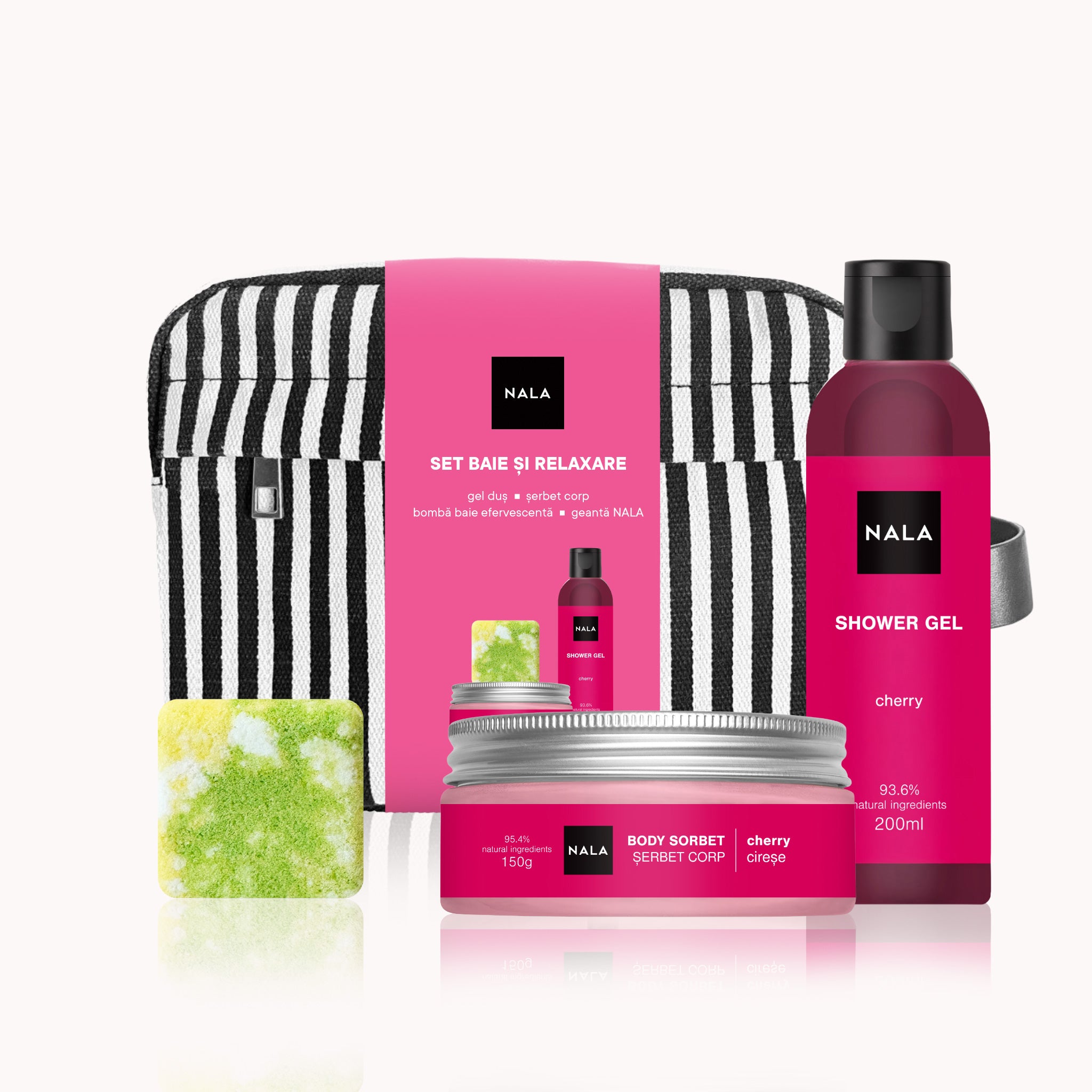Set Răsfăț și Hidratare - Cireșe