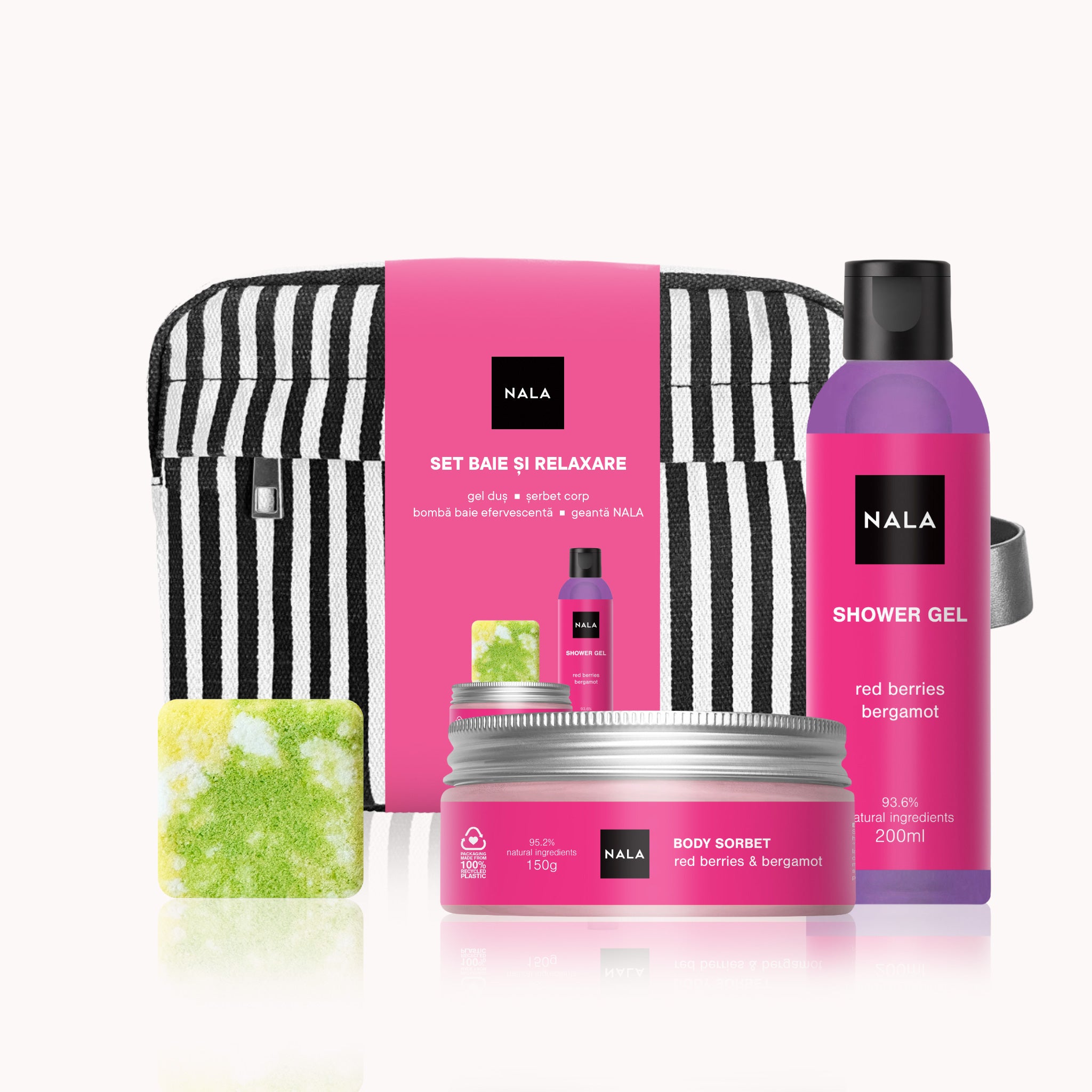 Set Răsfăț și Hidratare - Fructe de pădure & Bergamotă