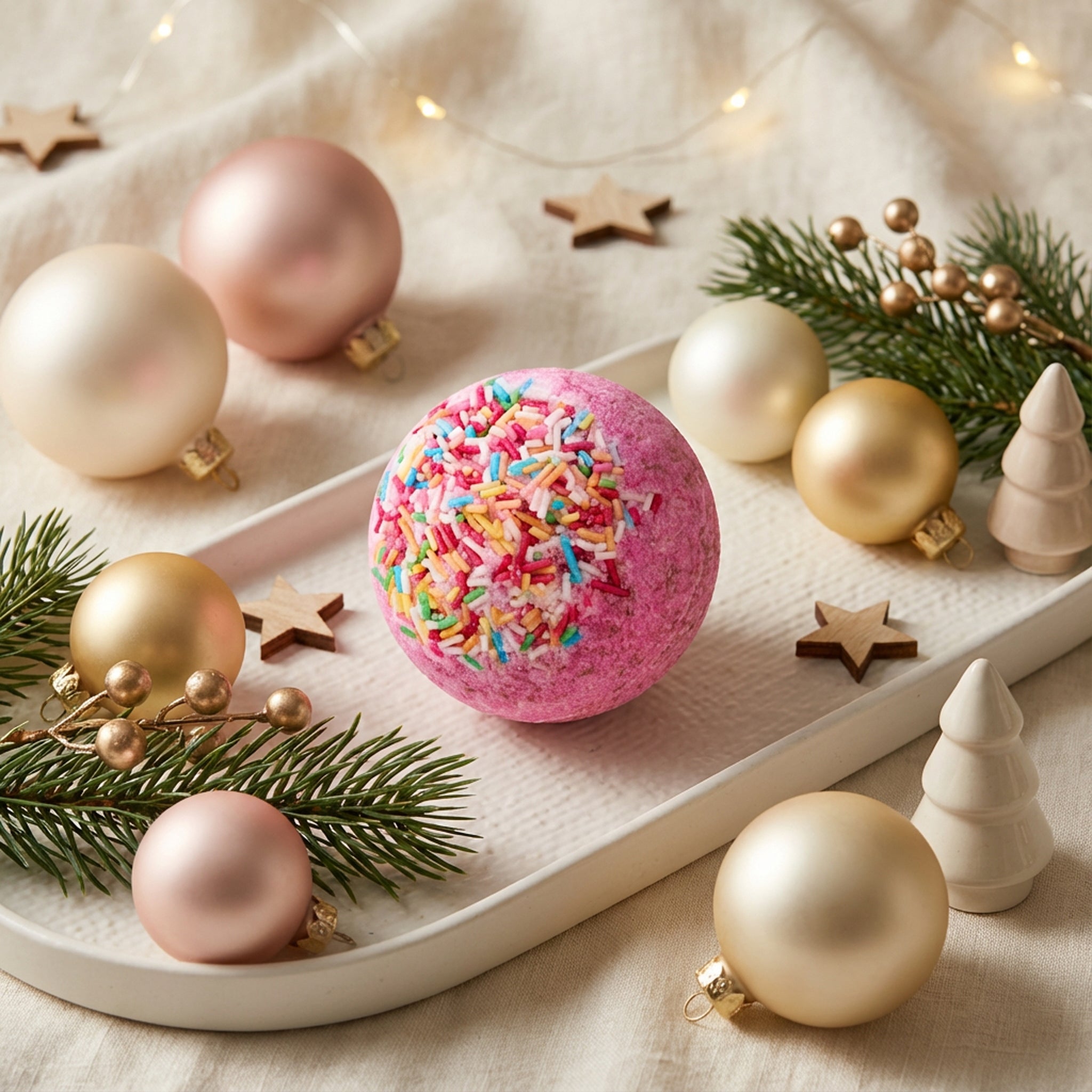 Bombă Baie Efervescentă - Cacao & Vanilie