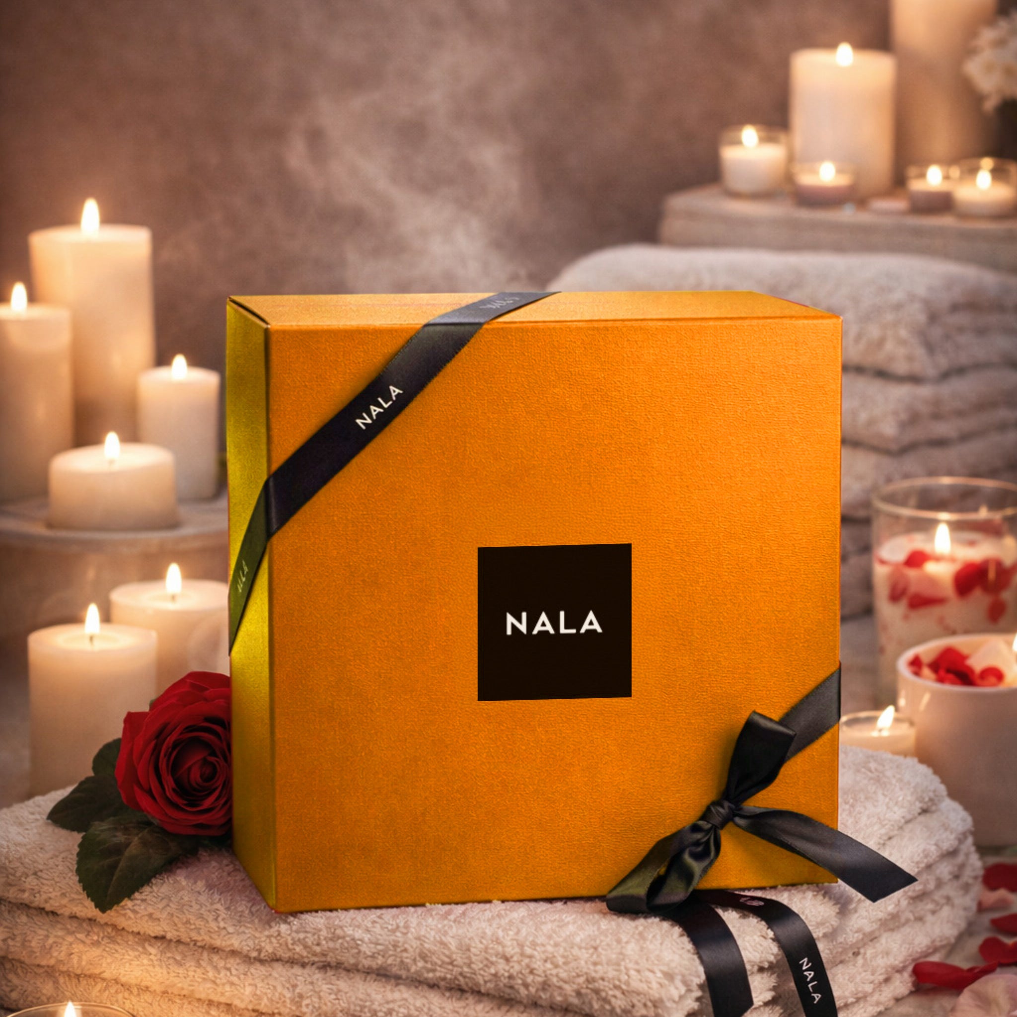 Set CADOU Răsfăț Romantic - Cacao & Vanilie (Șerbet)