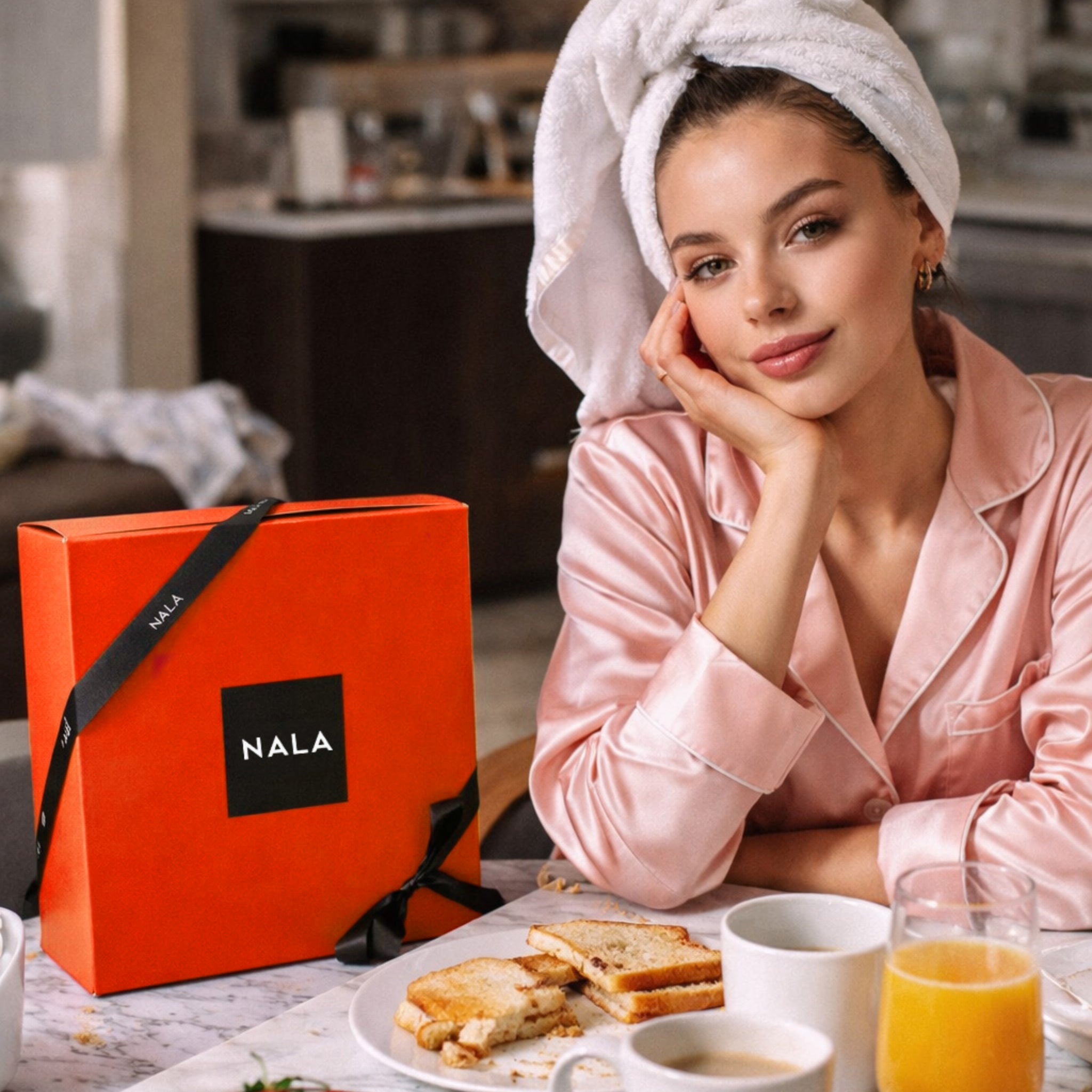 Set CADOU Răsfăț - Portocală & Guava - LOVE