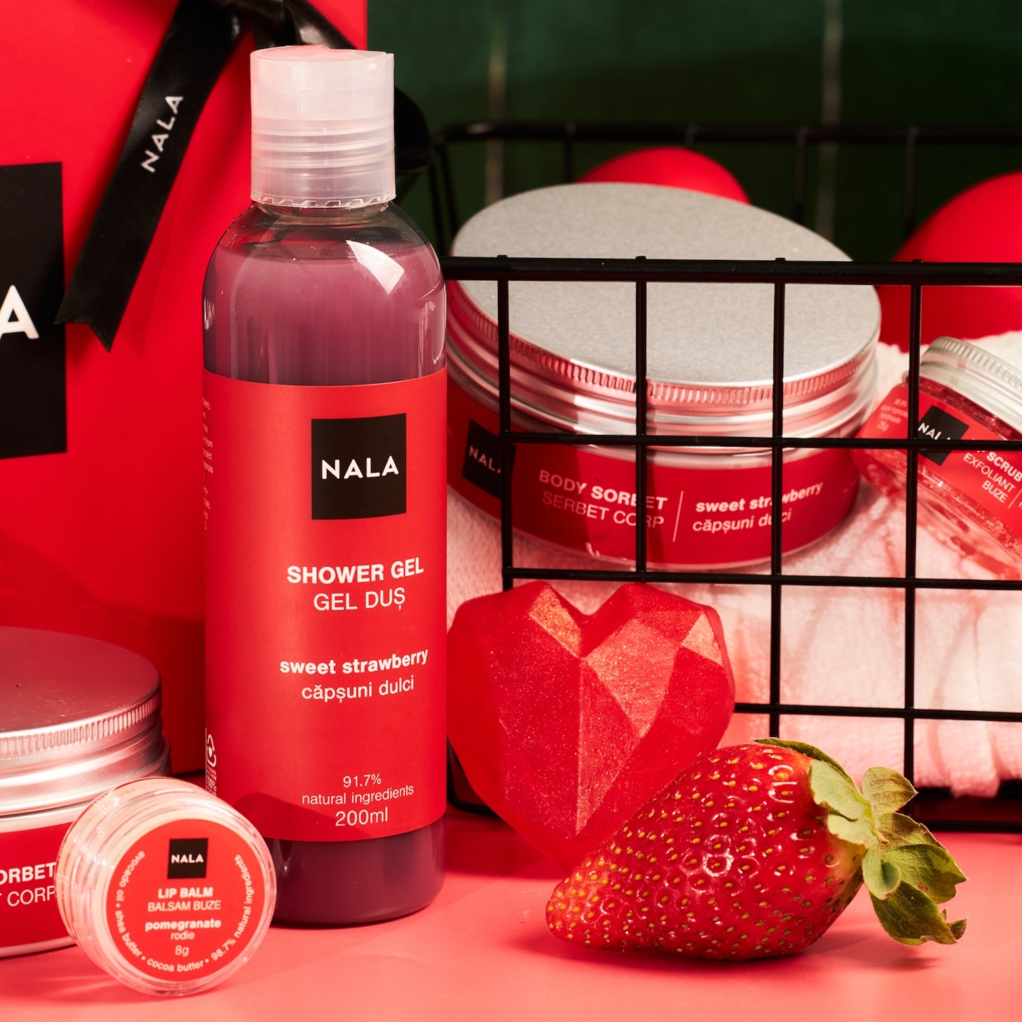 Săpun natural inimă - Trandafiri & Vanilie