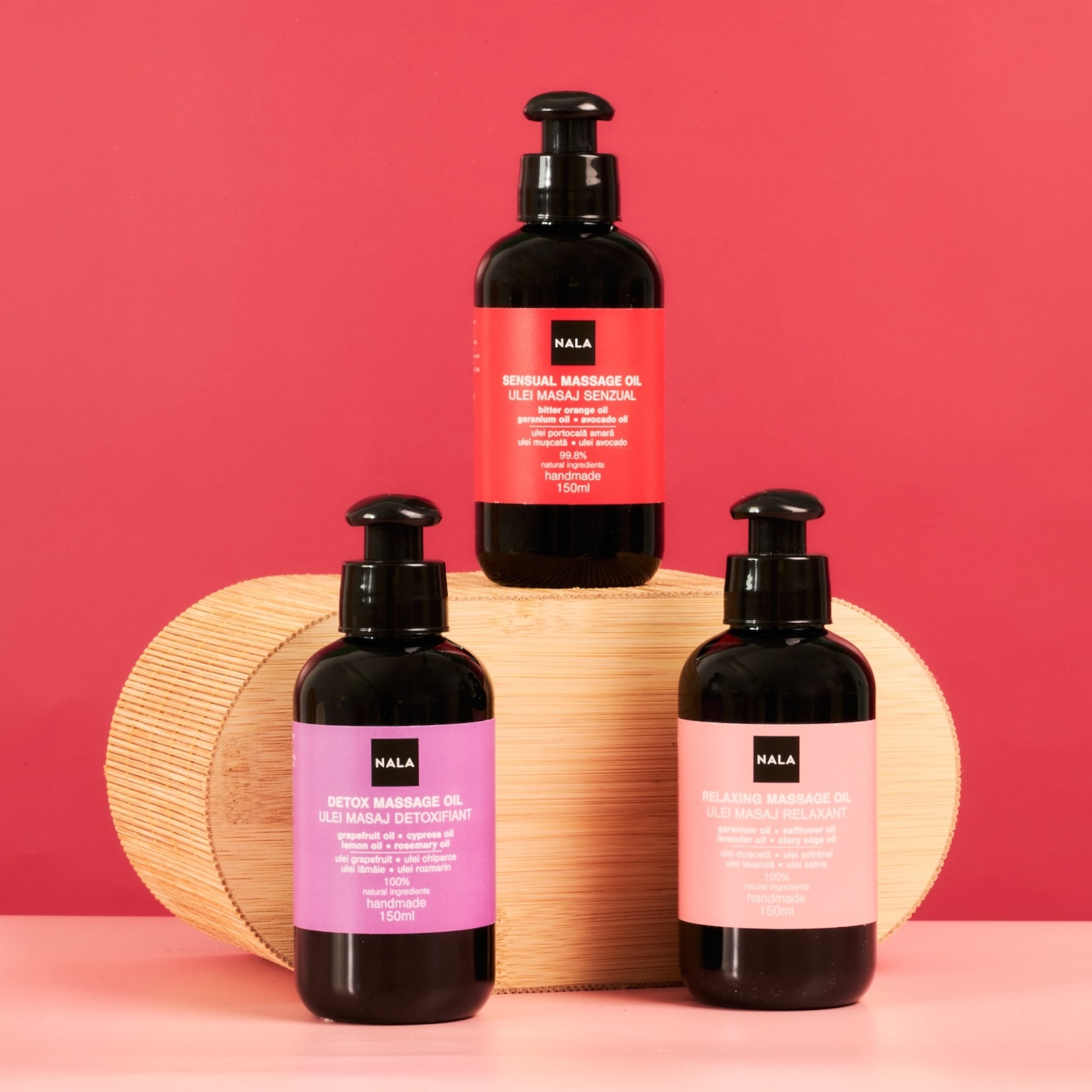 Ulei Masaj Senzual - Ulei Portocală Amară & Lemn de Trandafir