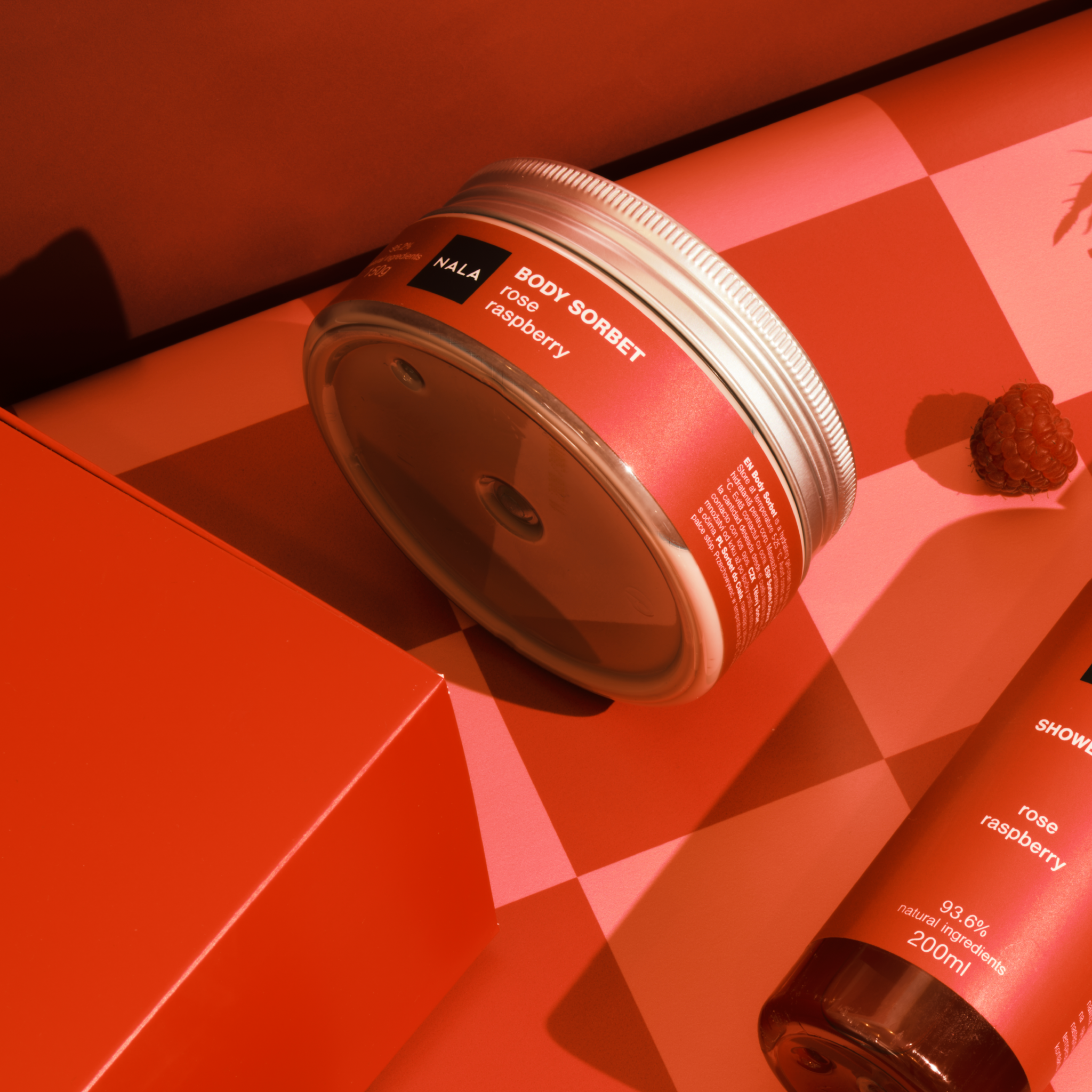 Șerbet Corp - Trandafir & Zmeură