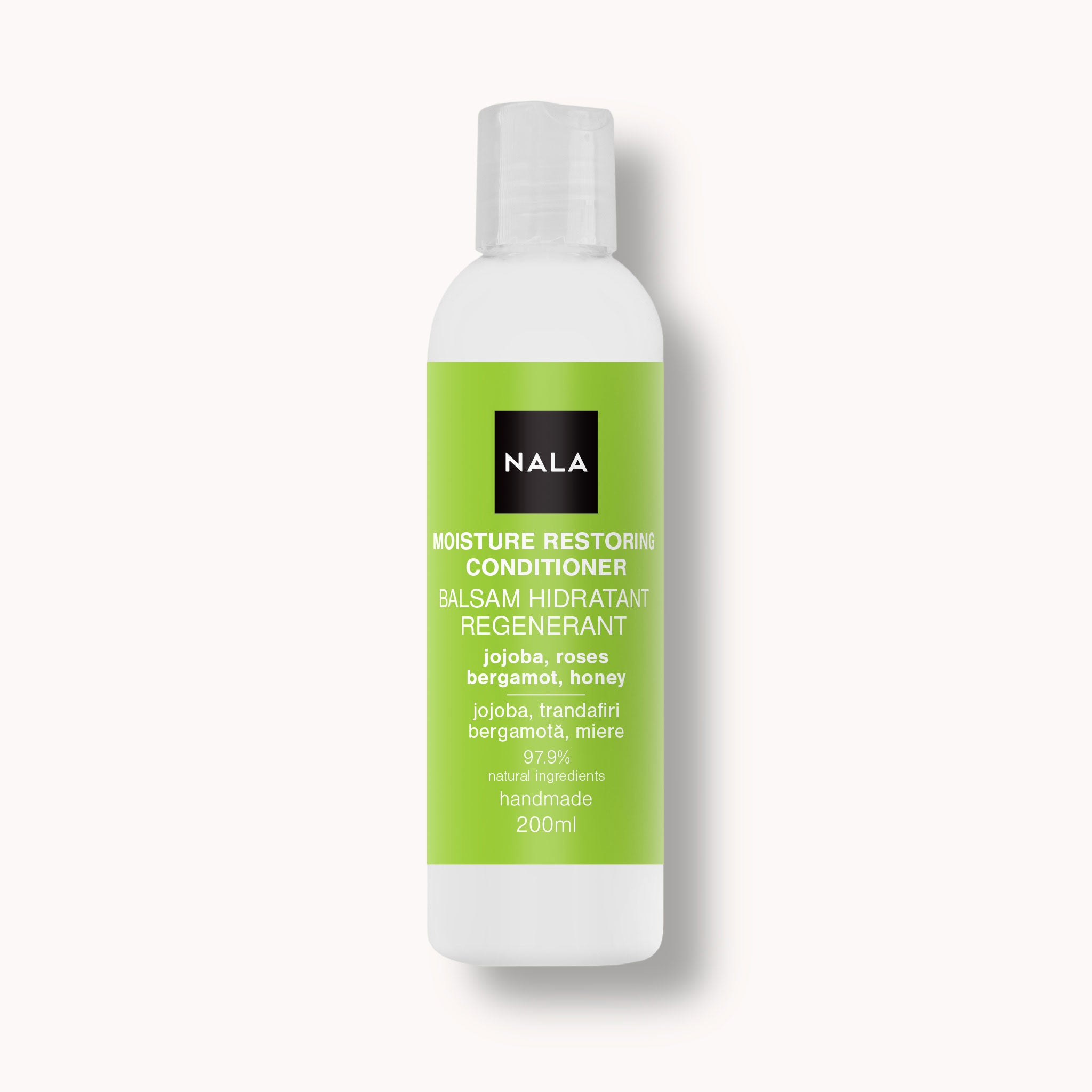 Balsam păr Hidratant Regenerant - Jojoba & Trandafiri