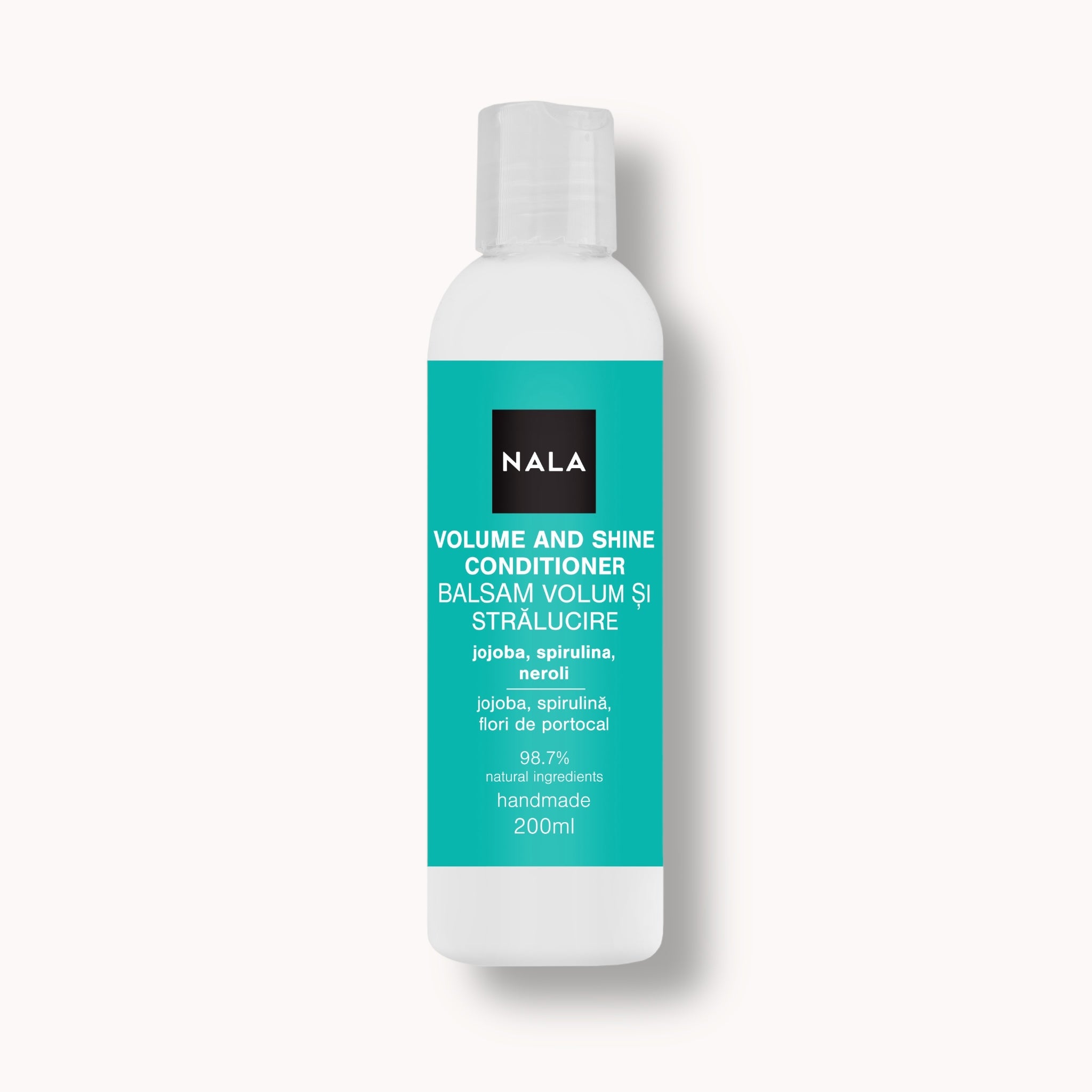 Balsam Păr Volum & Strălucire - Jojoba, Spirulină, Flori Portocal