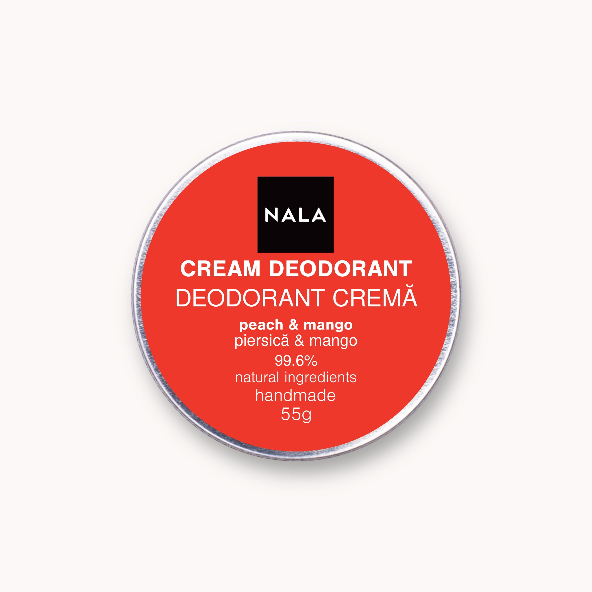 Deodrant Cremă - Piersică & Mango