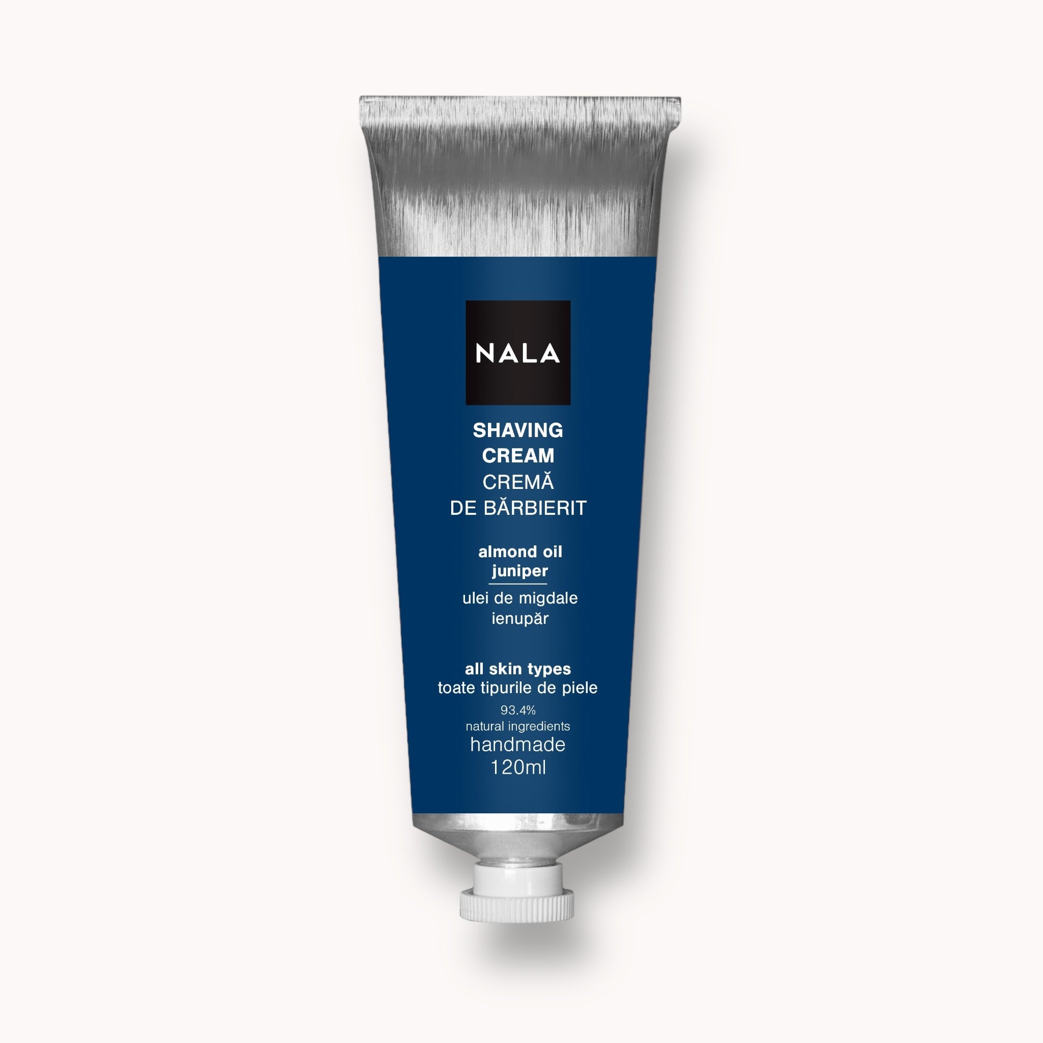 Cremă de bărbierit - Ulei Migdale & Ienupăr