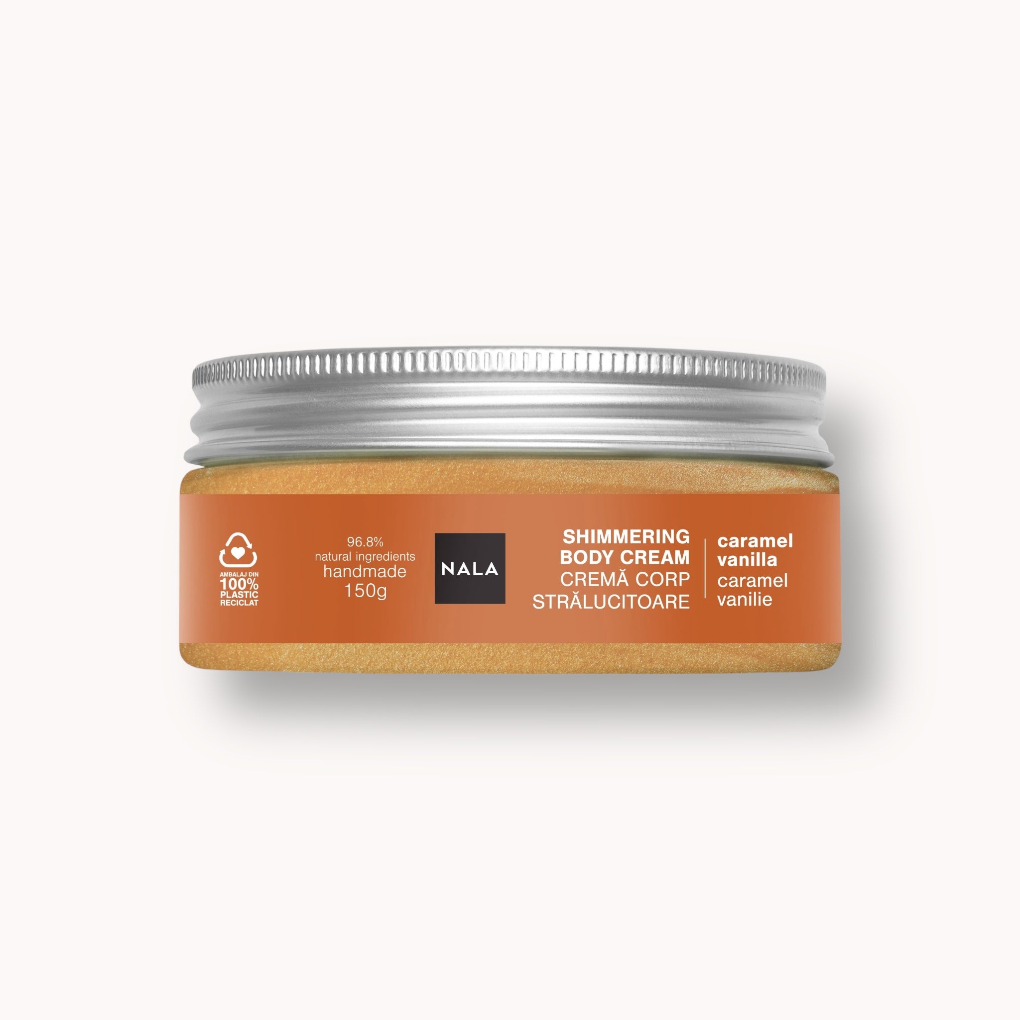 Crema Corp Strălucitoare - Caramel & Vanilie