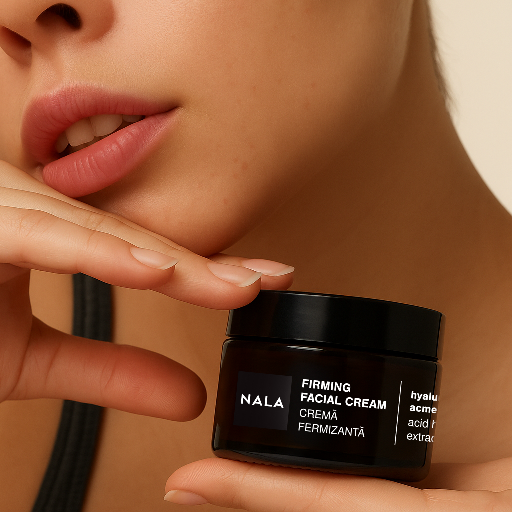 Cremă de față Fermizantă - Ten Matur - Acid Hialuronic & Acmella