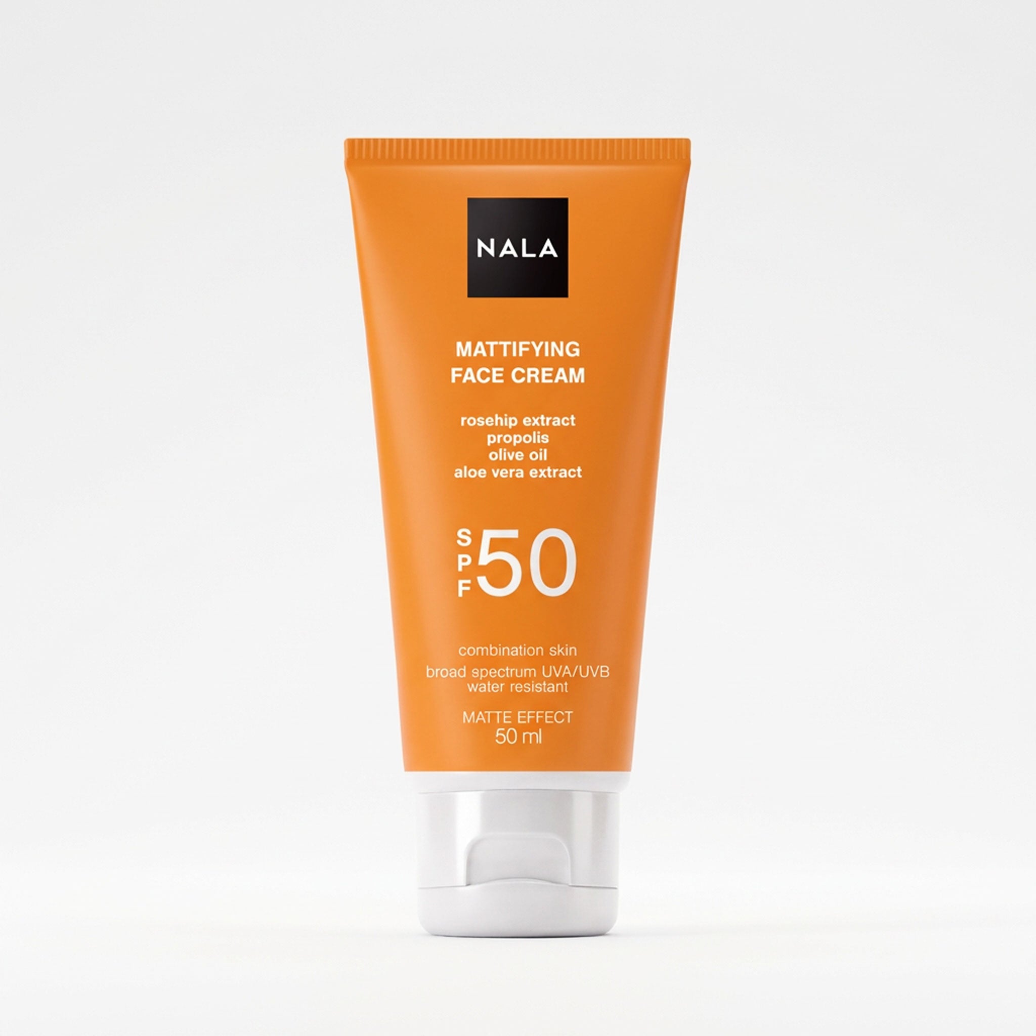 Cremă de față Matifiantă SPF 50 - Ten Mixt - Măceșe & Ulei Măsline