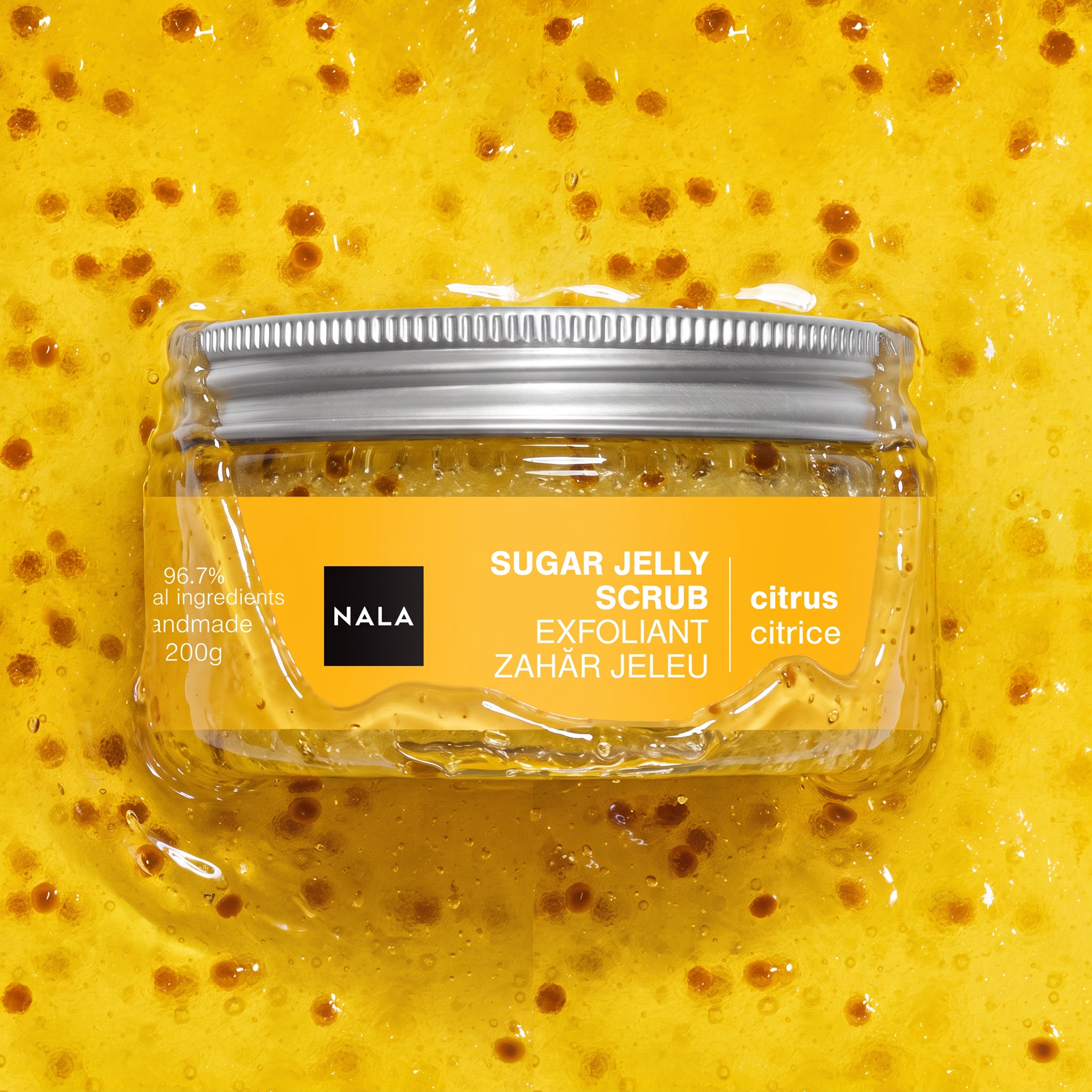 Exfoliant Zahăr Jeleu - Citrice