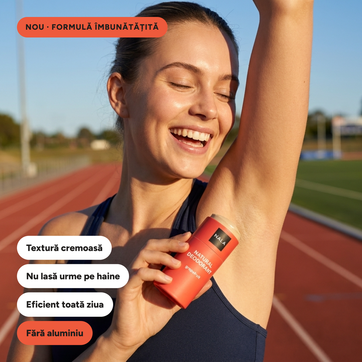 Deodorant Natural Stick NOU - Grapefruit