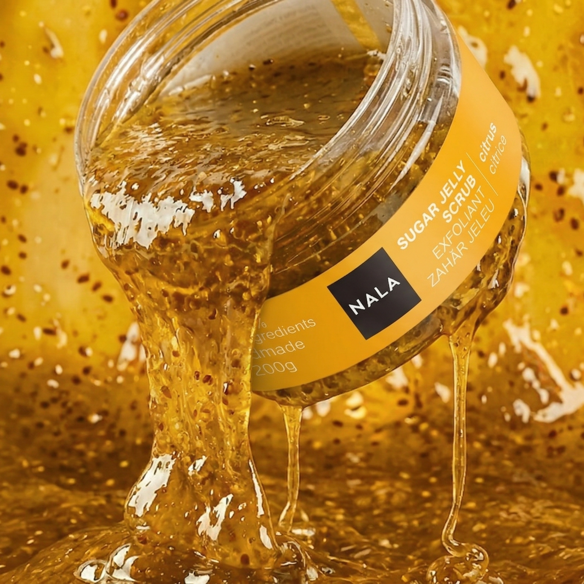Exfoliant Zahăr Jeleu - Citrice