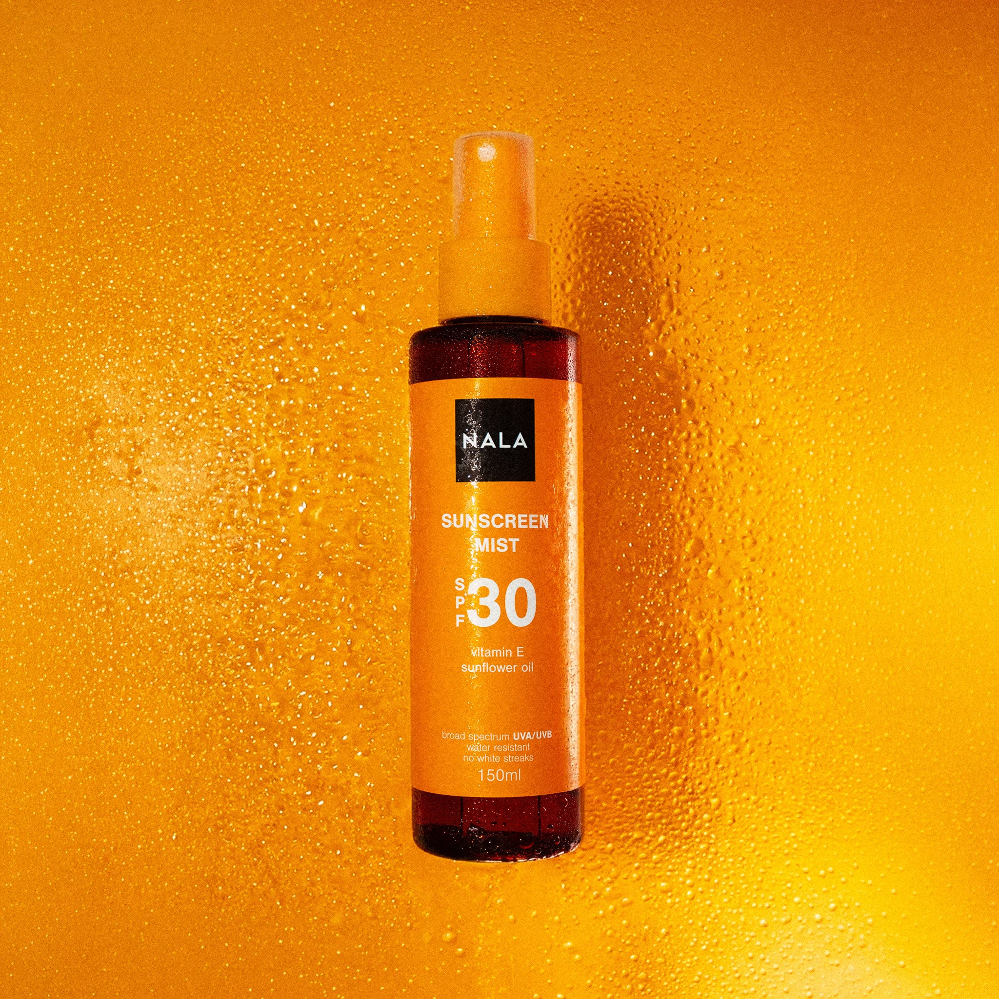 Spray Mist protecție solară SPF 30 - Vitamina E & Ulei de Floarea-Soarelui