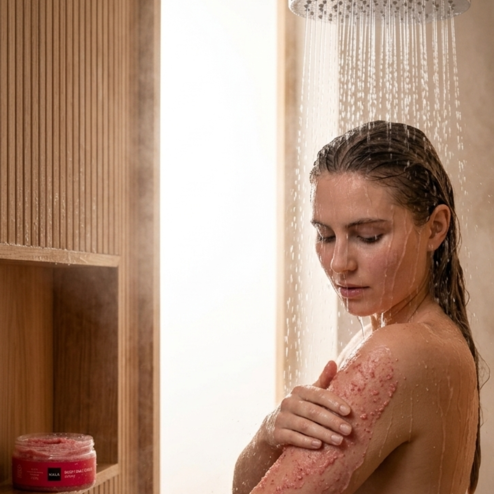 Scrub sare - Cireșe