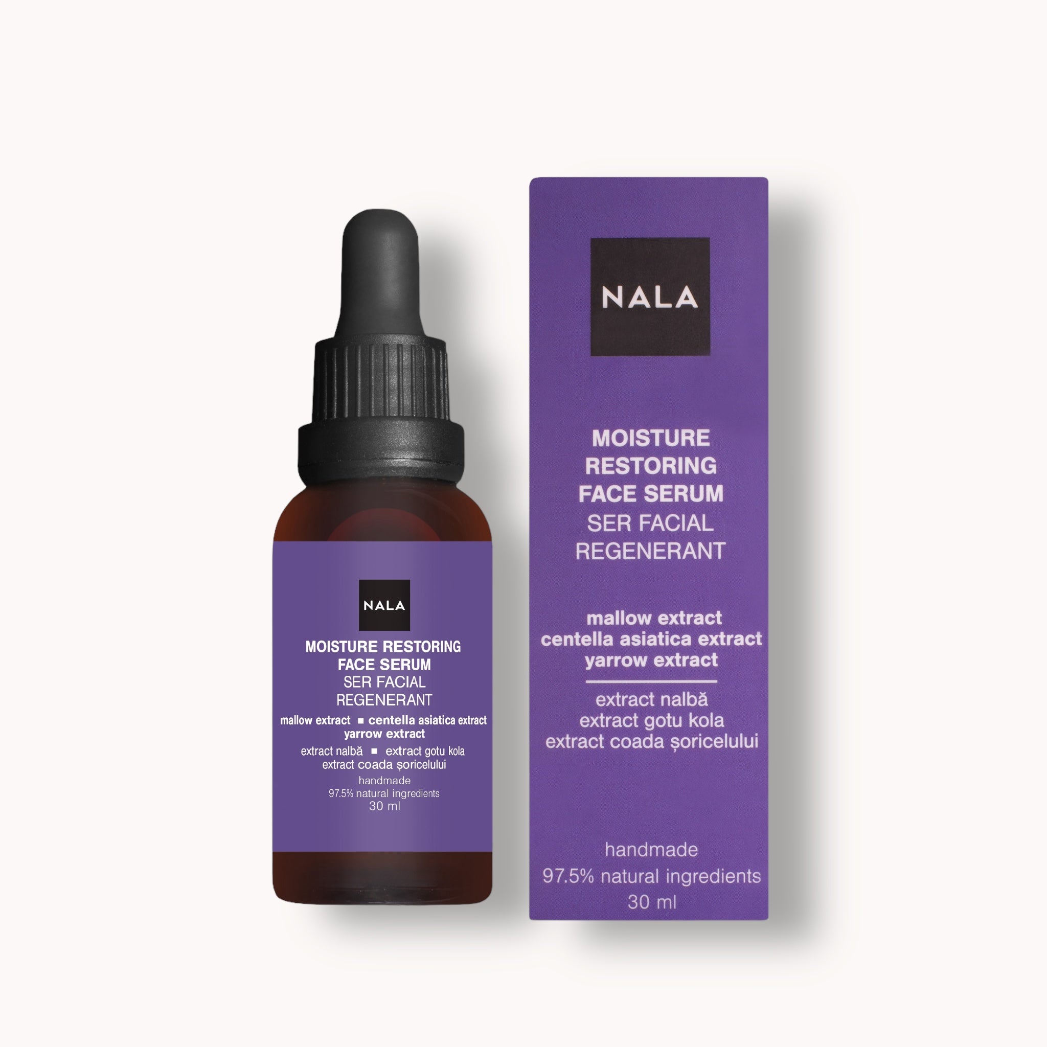 Ser Facial Regenerant - Extract Nalbă & Gotu Kola