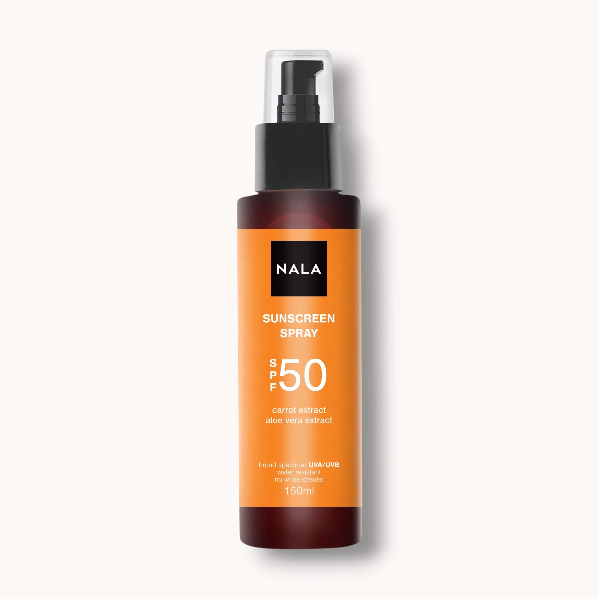 Spray Loțiune protecție solară SPF50 - Extract Morcov & Aloe Vera