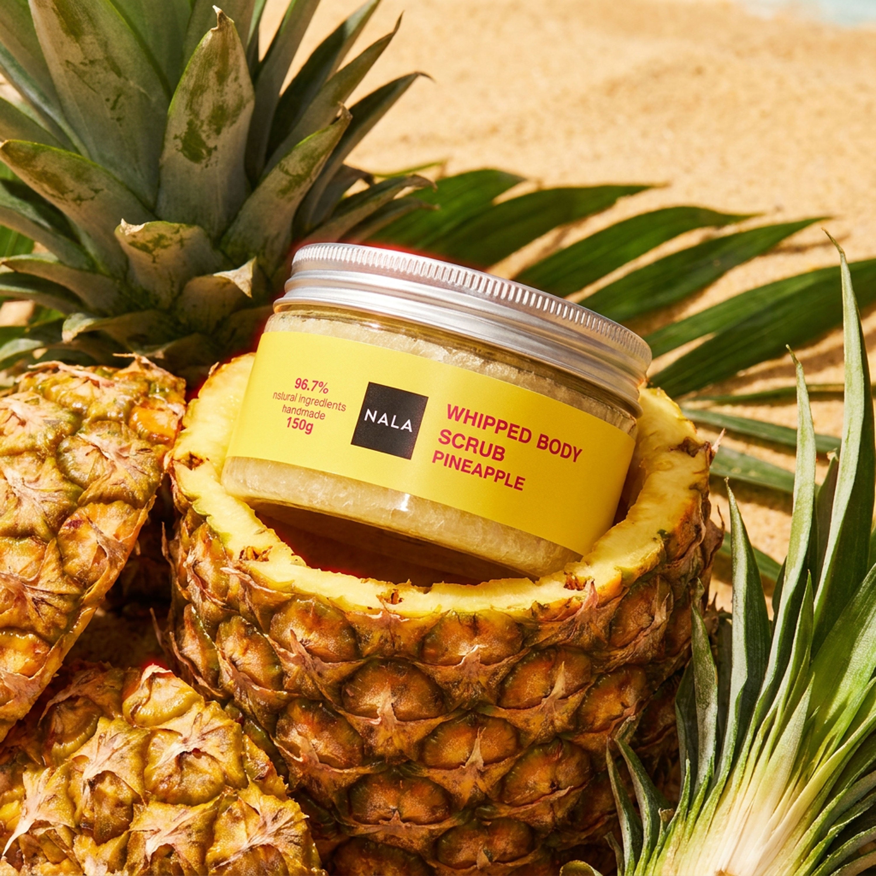 Scrub Zahăr Bezea - Ananas
