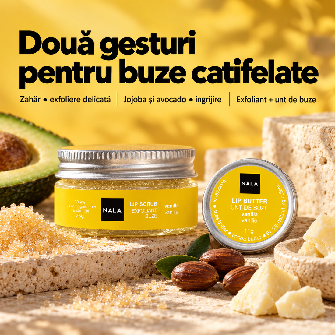 Pachet Buze Perfecte - Vanilie