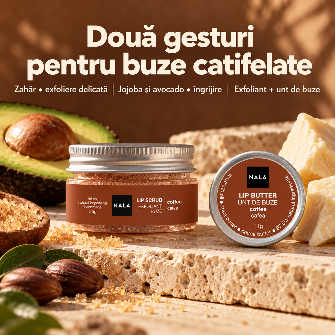 Pachet Buze Perfecte - Cafea