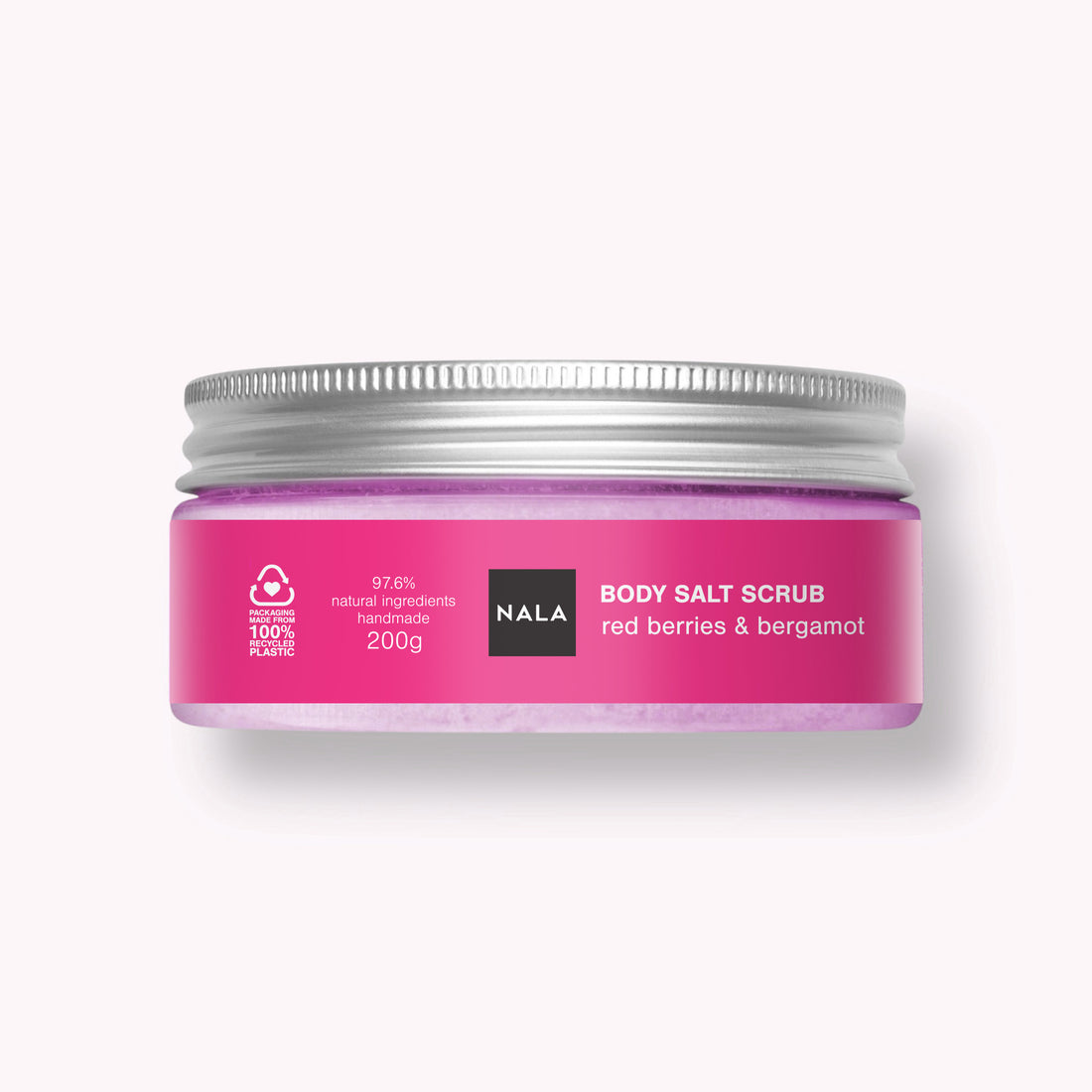 Scrub sare - Fructe de pădure &amp; Bergamotă