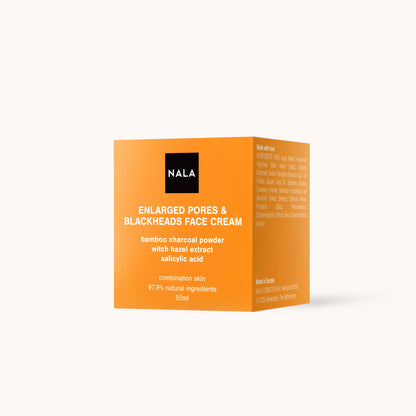 Cremă de față Pori Dilatați &amp; Puncte Negre - Ten Mixt - Cărbune, Bambus, Acid Salicilic și Extract Hamamelis