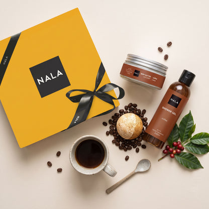 Set CADOU Baie &amp; Hidratare - Cafea (unt)