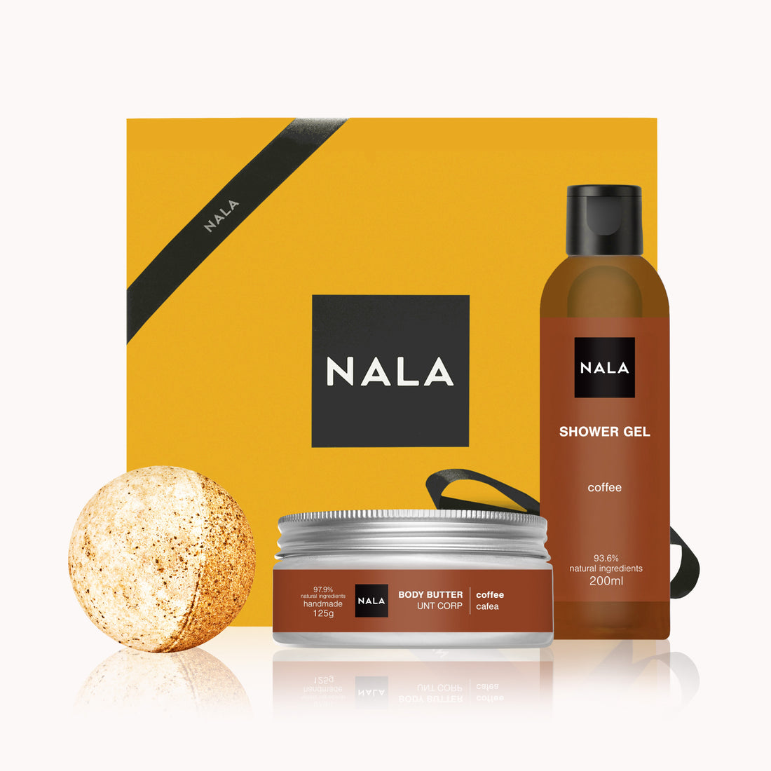 Set CADOU Baie &amp; Hidratare - Cafea (unt)