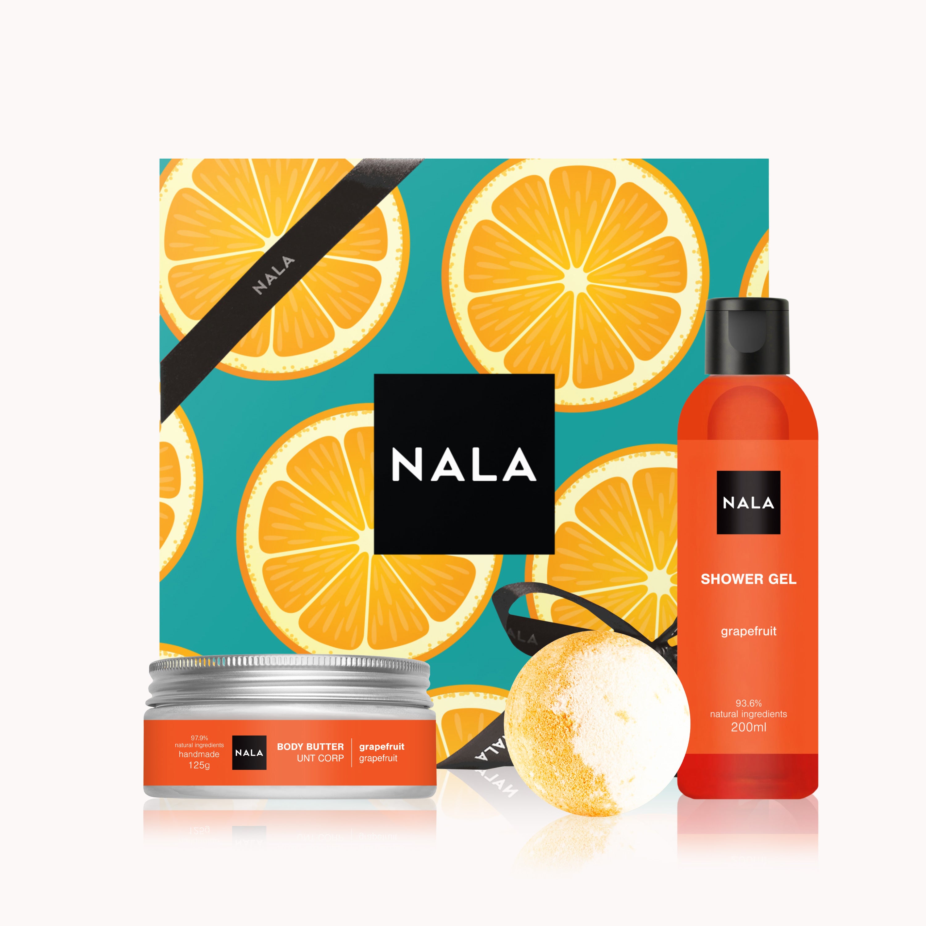 Set CADOU Baie &amp; Hidratare - Grapefruit (unt)