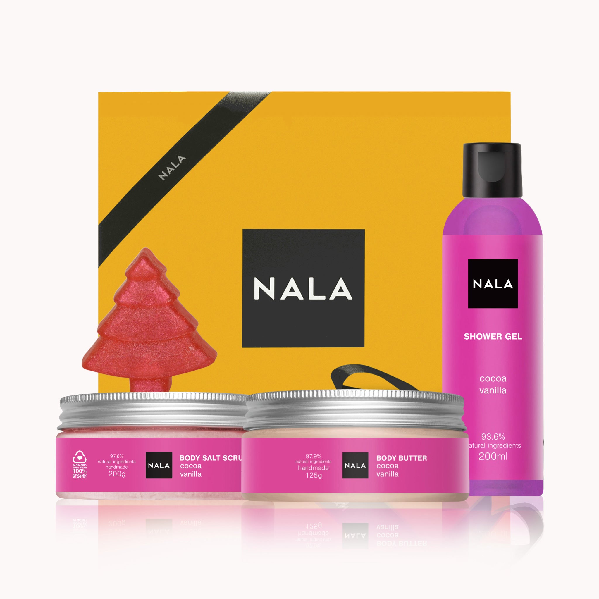 Set CADOU Hidratare și Exfoliere Intensă - Cacao &amp; Vanilie